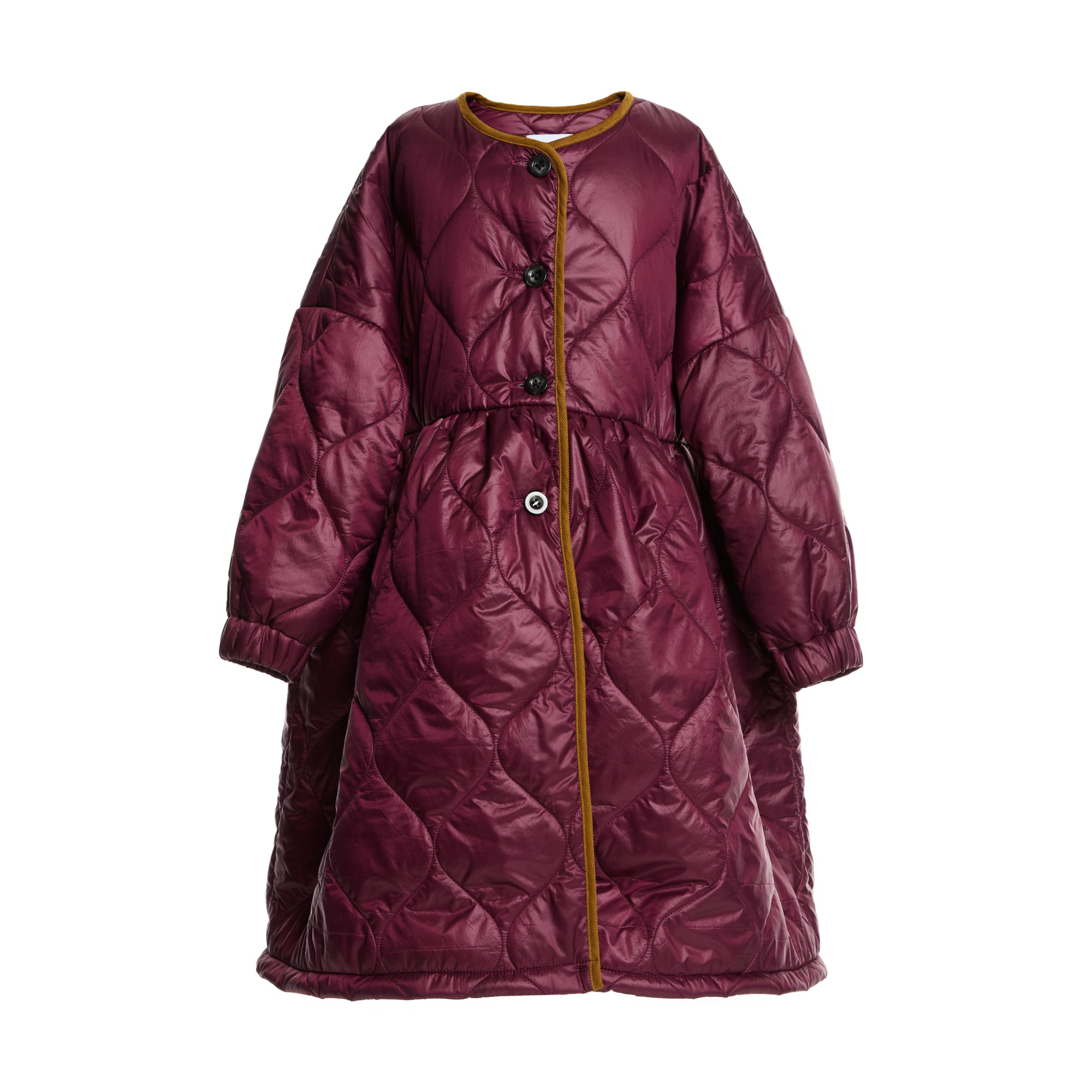 Puffer Coat Nico, Aubergine
