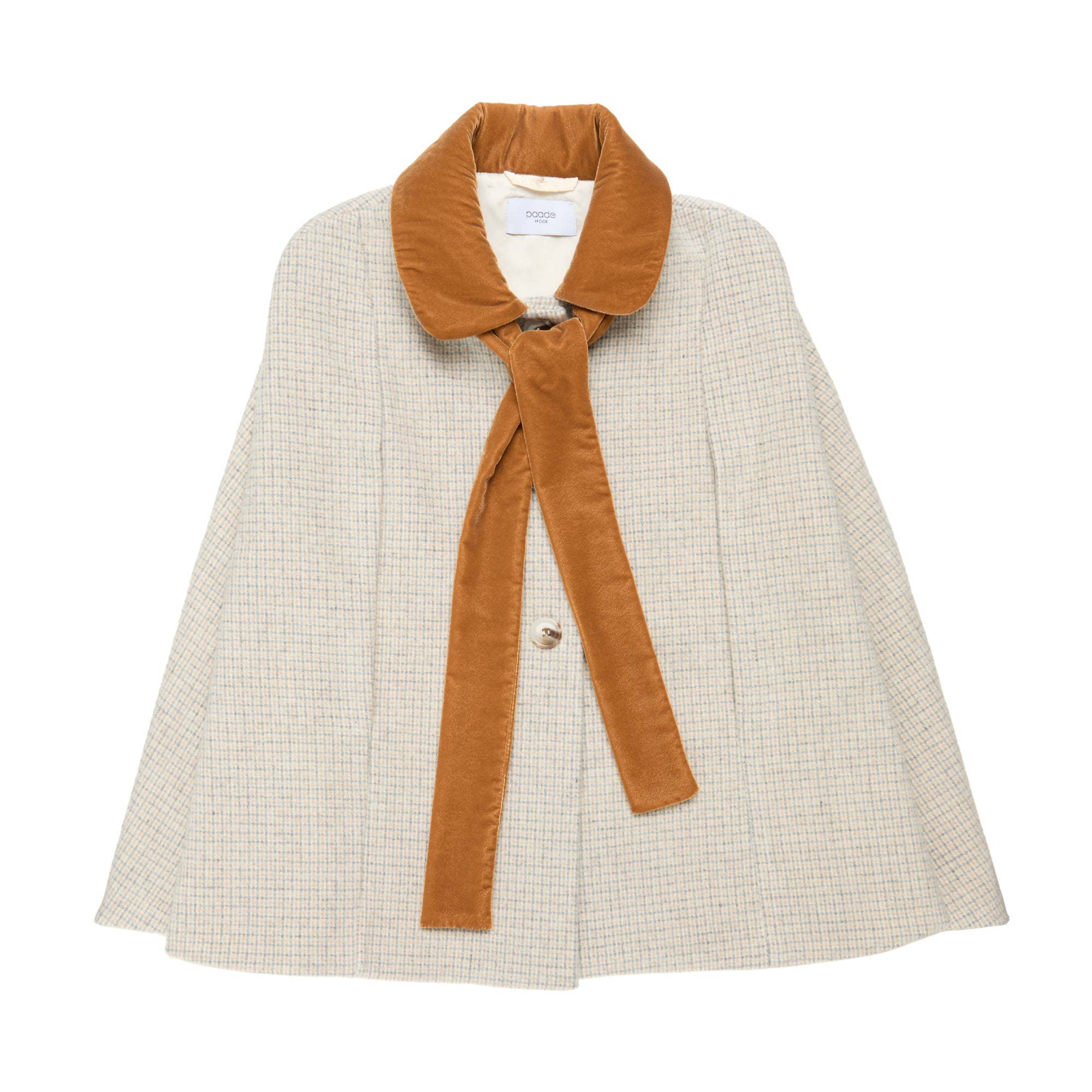 Wool Cape Perla, Grey