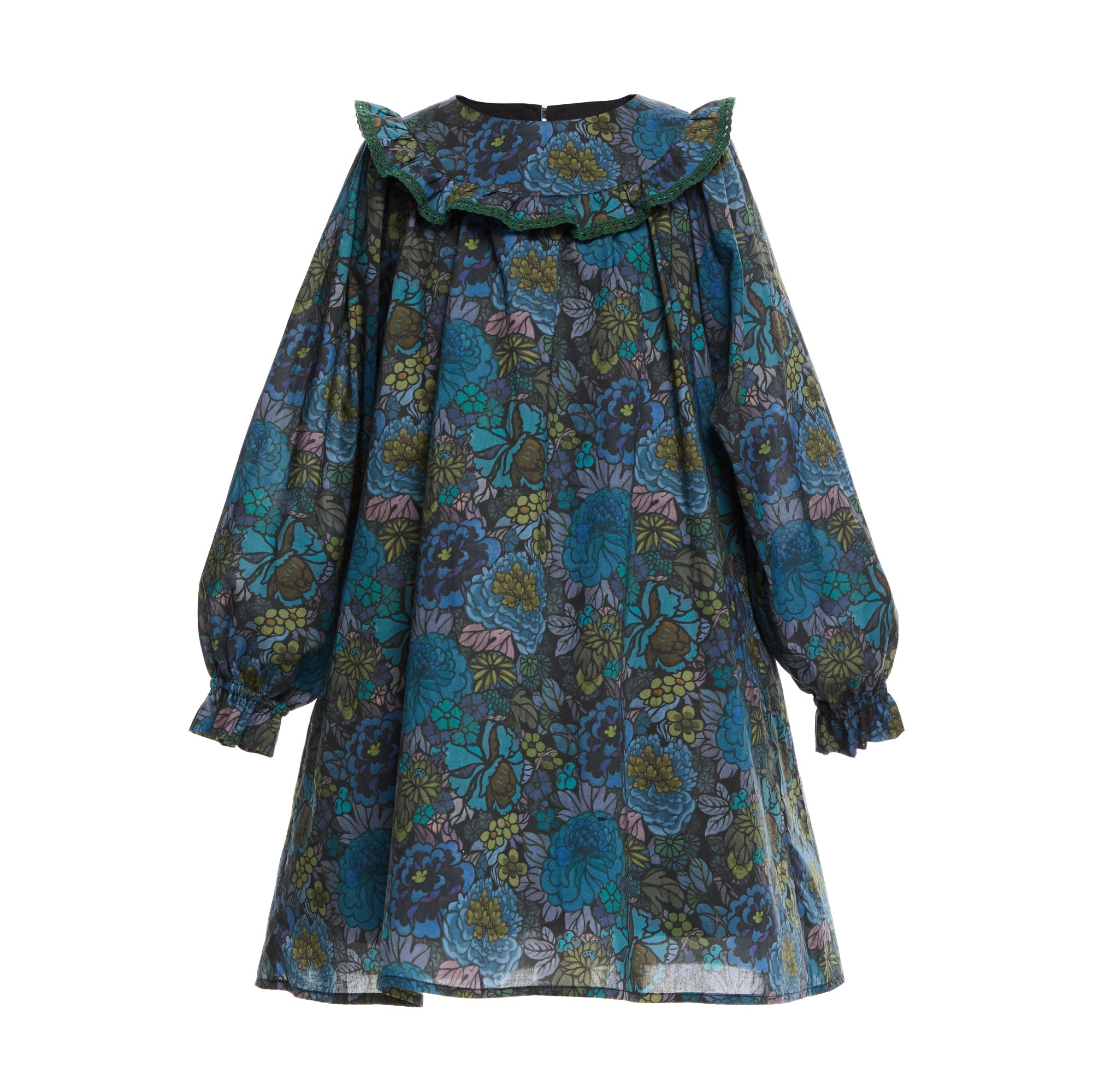 Cotton Dress Beatrice, Blue