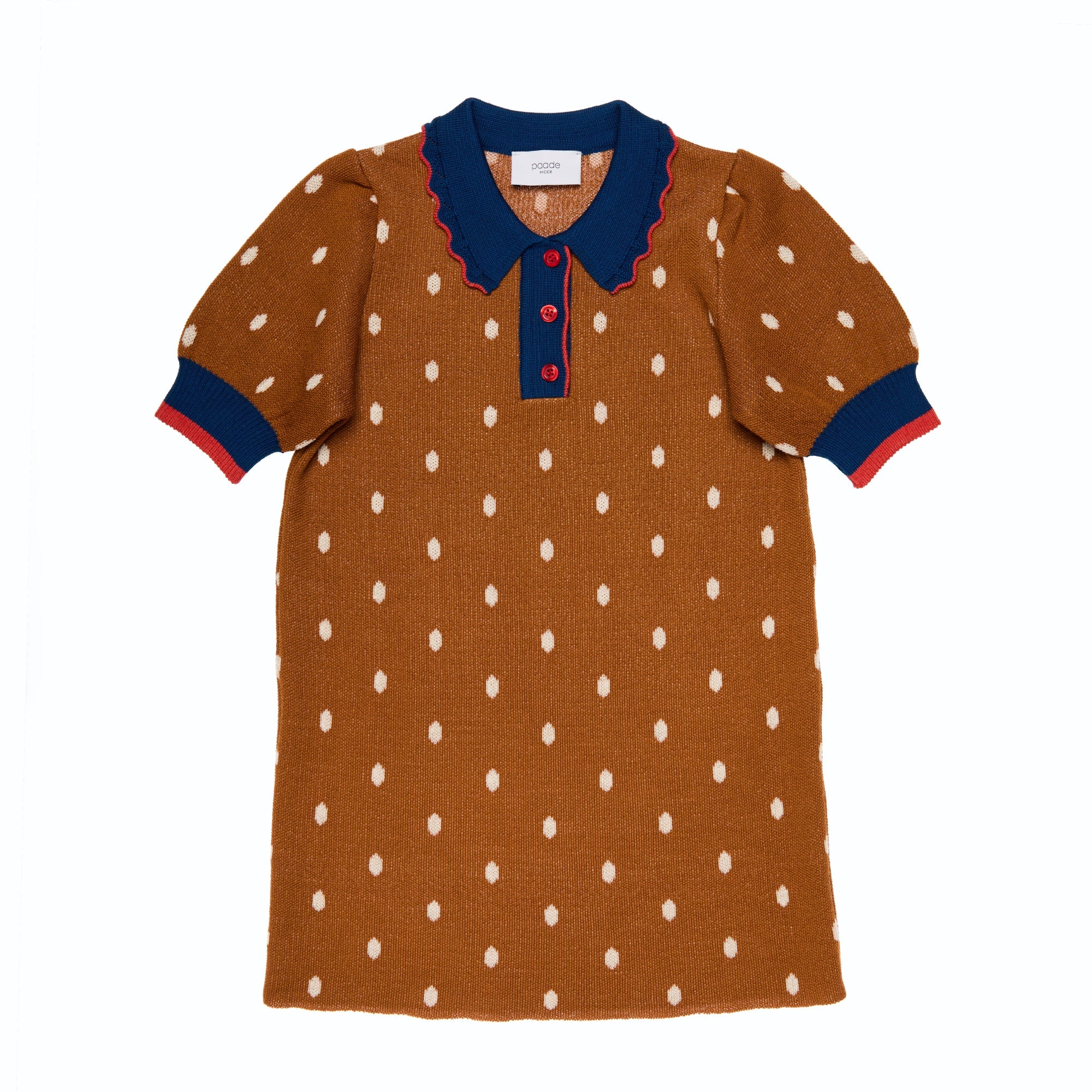 Wool Dress Bambi, Brown