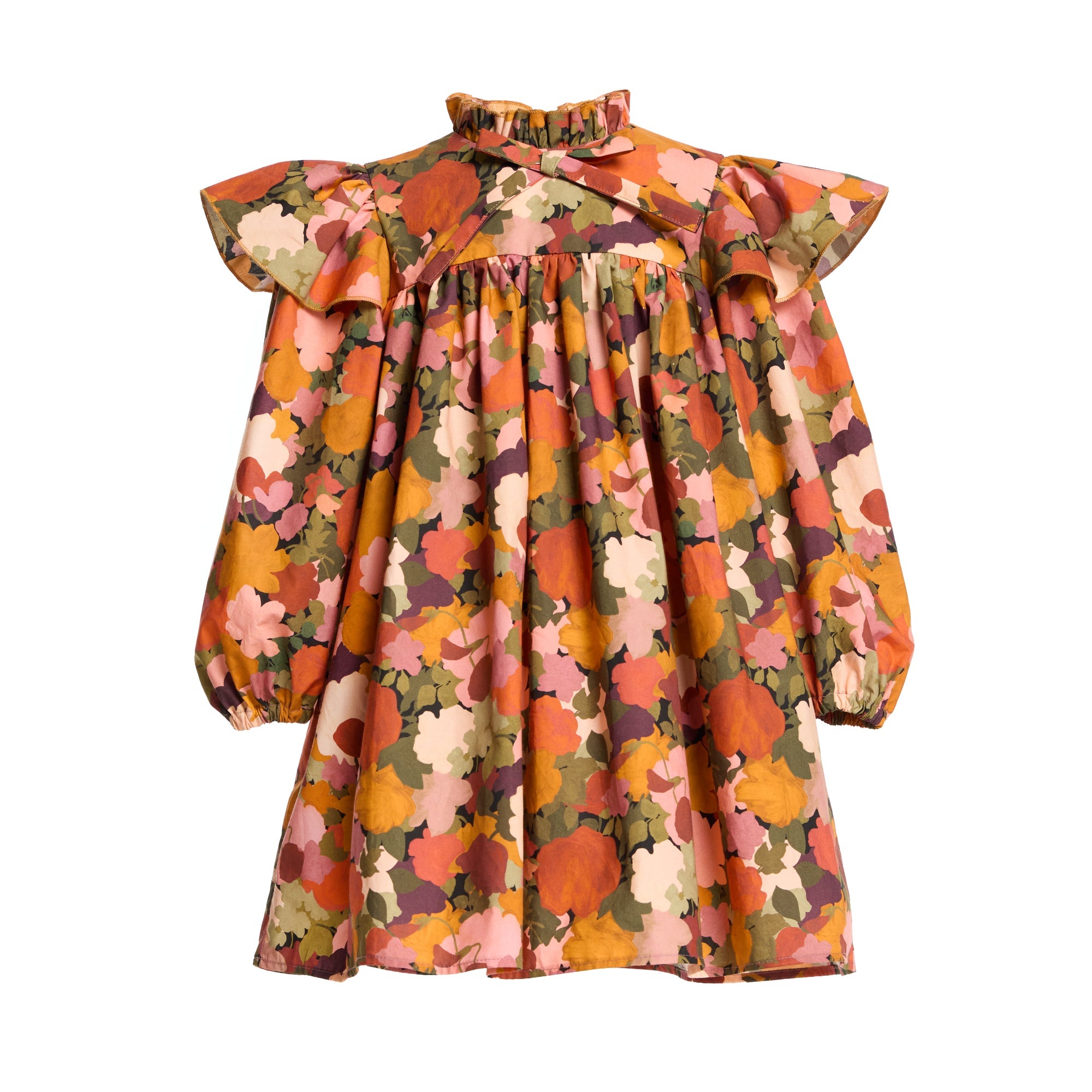 Cotton Dress Sienna, Multicolor