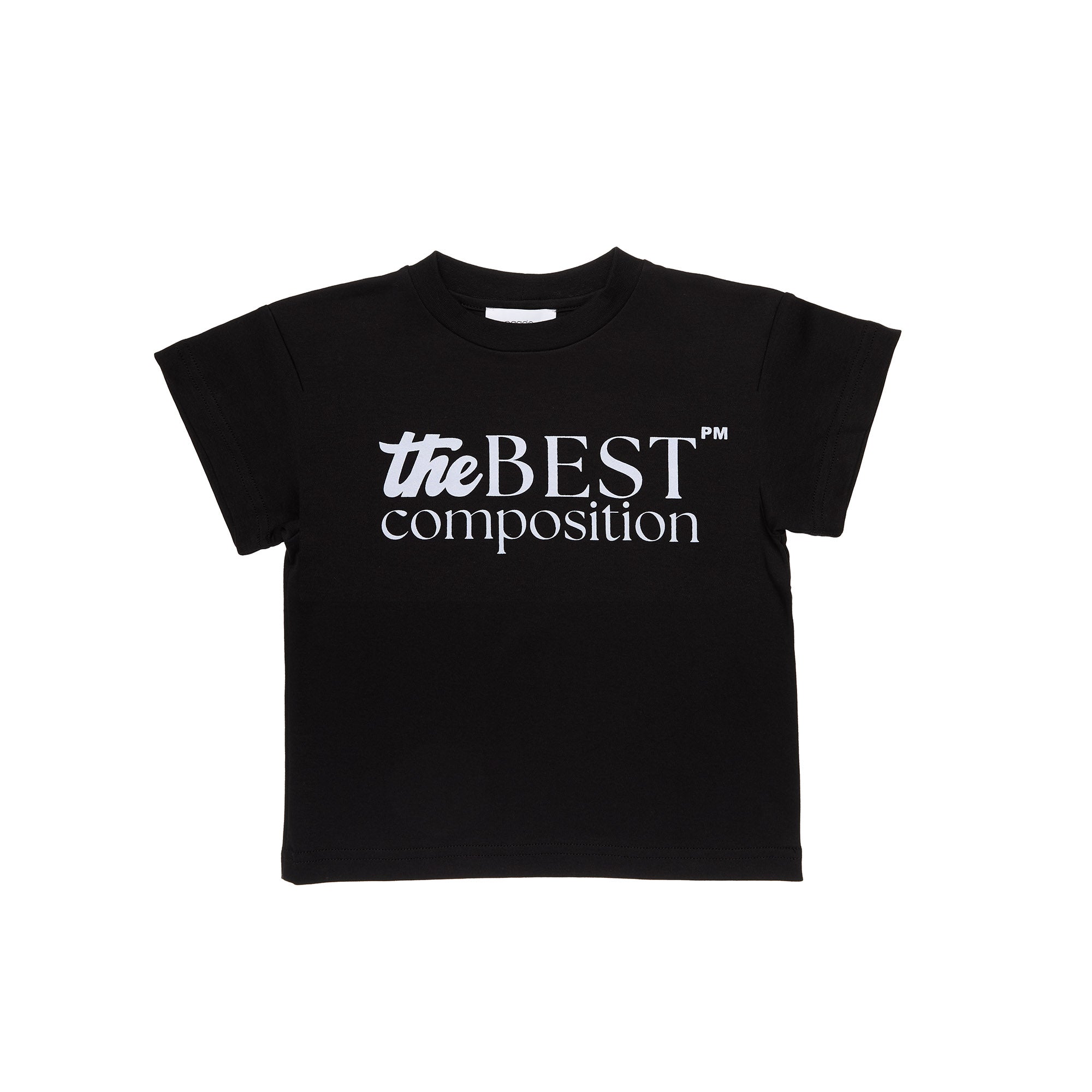 Organic Cotton Baby T Shirt Nova, Black