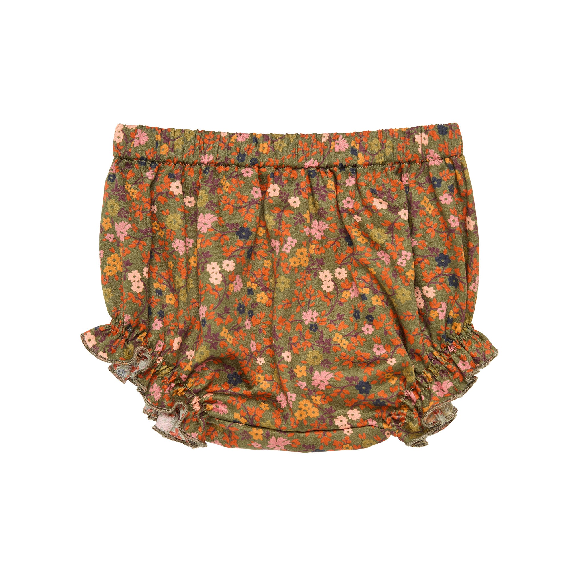 Cotton Baby Bloomers Fiorella, Green
