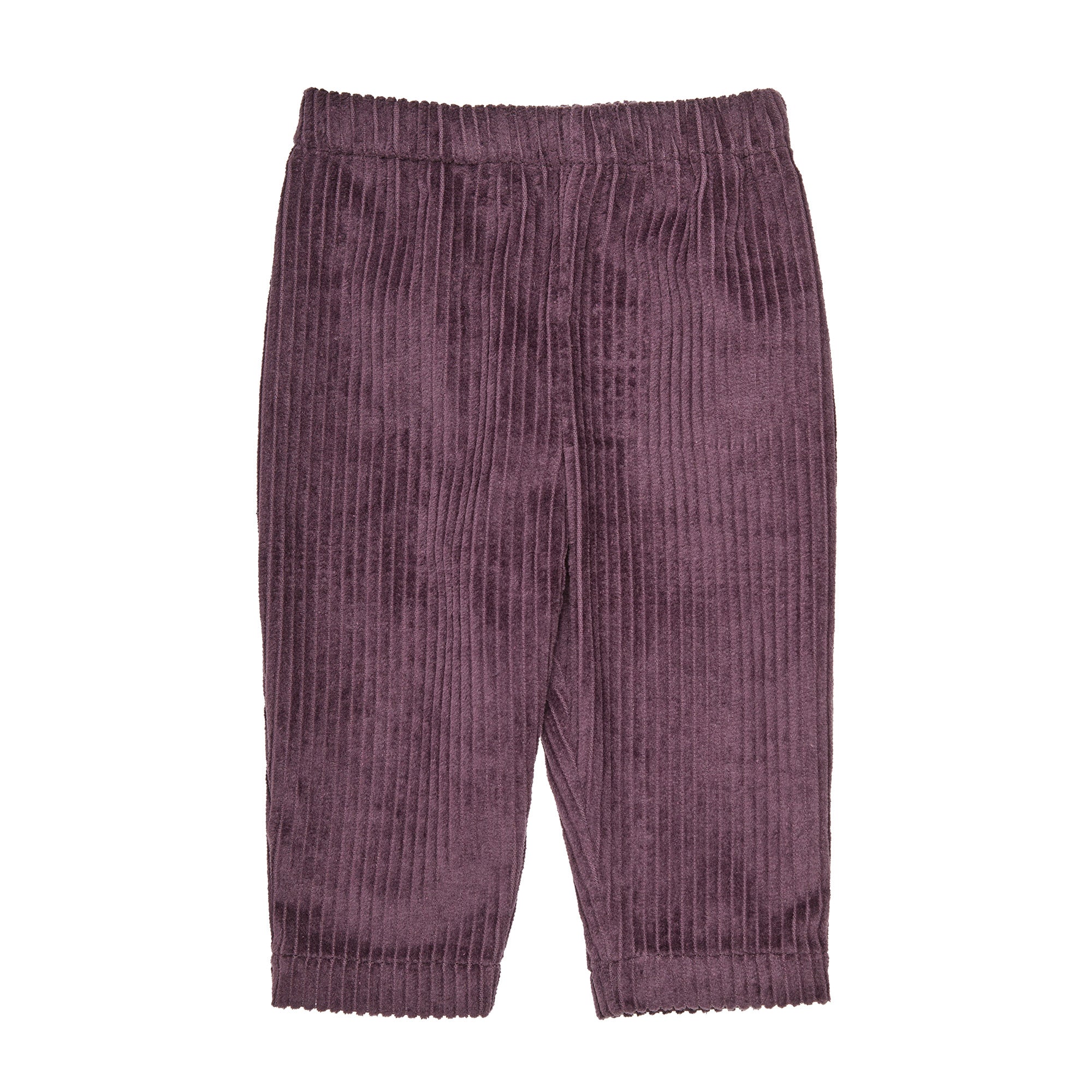 Corduroy Baby Trousers Matteo, Aubergine
