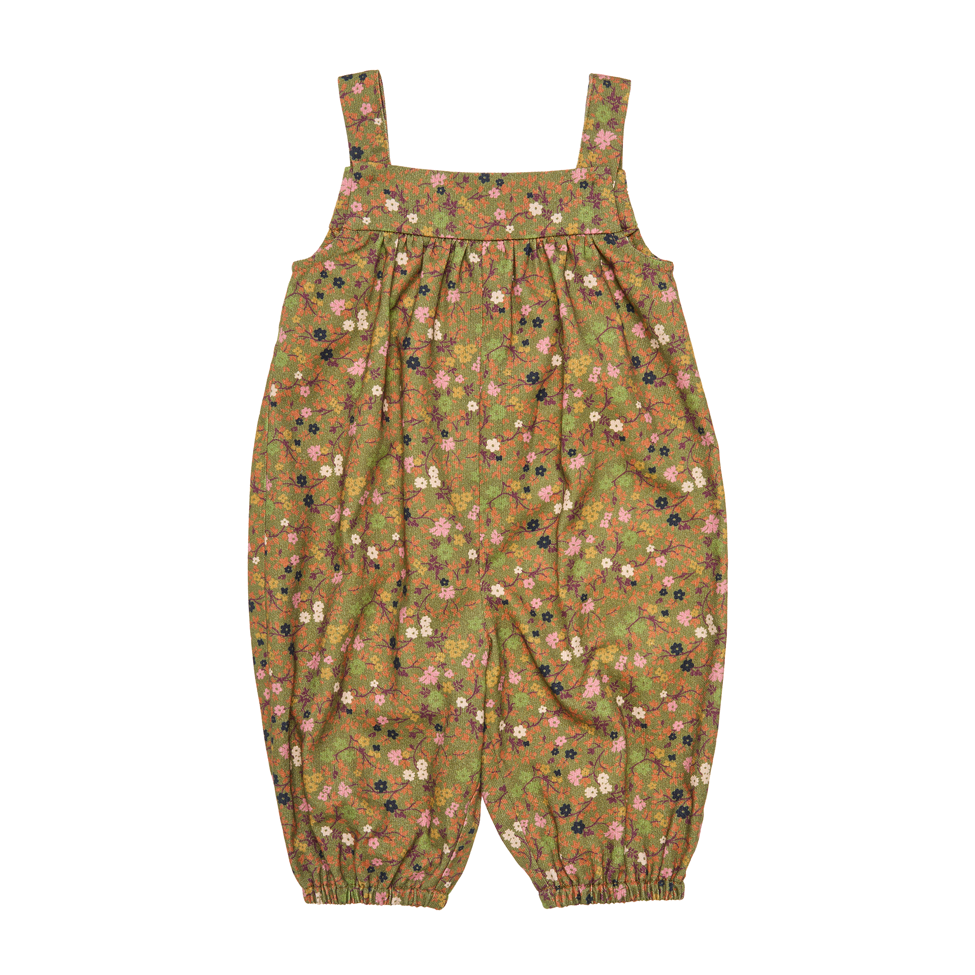 Corduroy Baby Romper Fiorella, Green