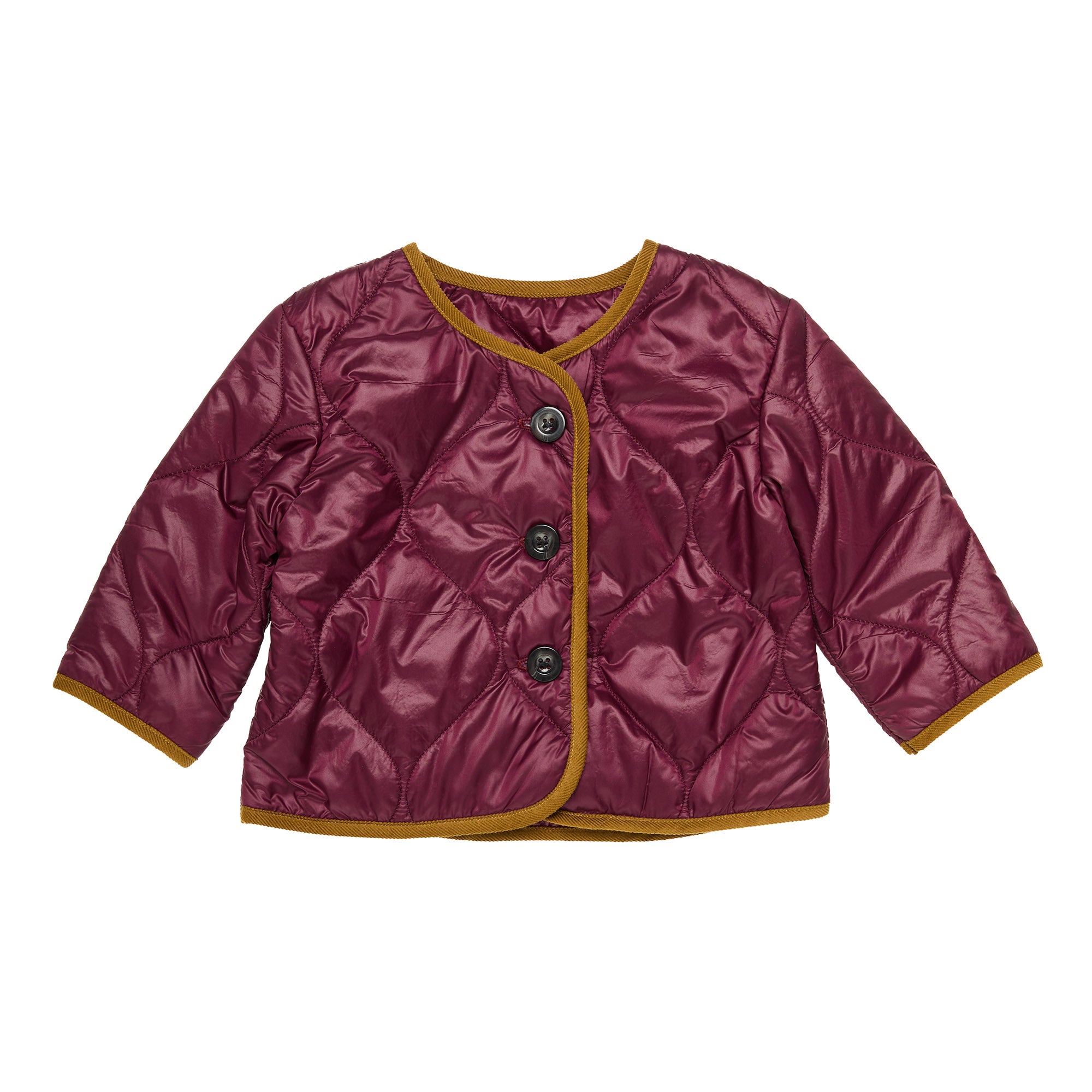 Puffer Baby Jacket Nico, Aubergine