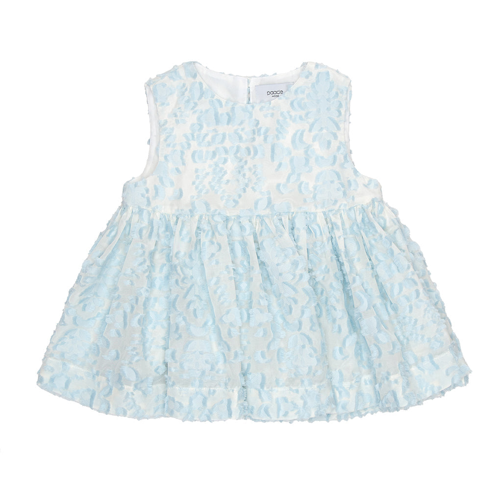 Clara Top Chiffon, Blue