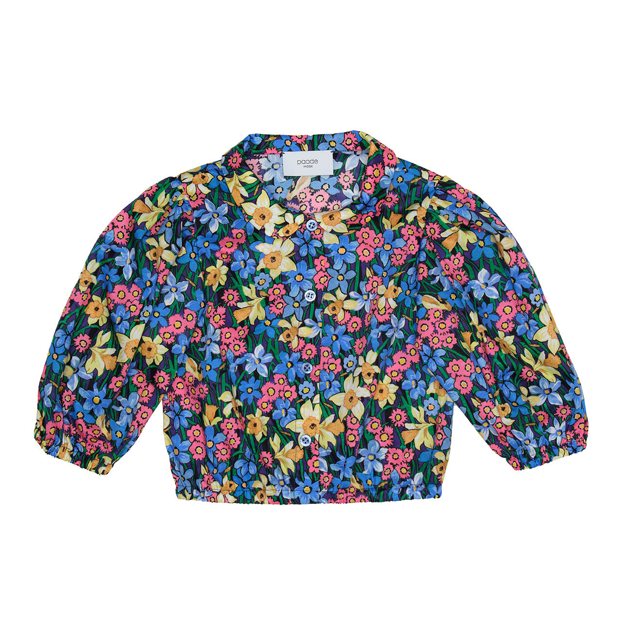 Madison Blouse Cotton, Blue