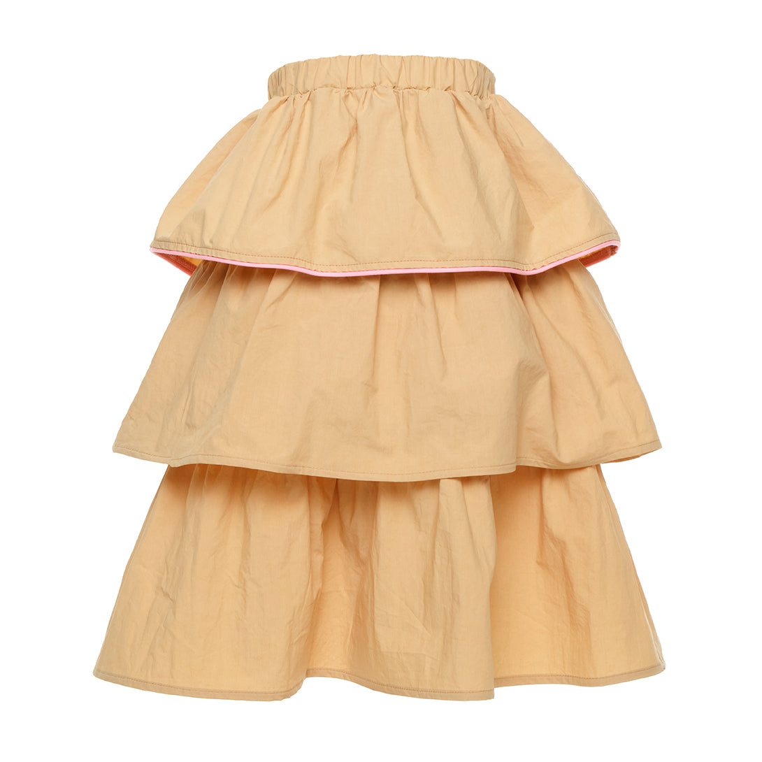 Hudson Long Skirt Cotton, Brown