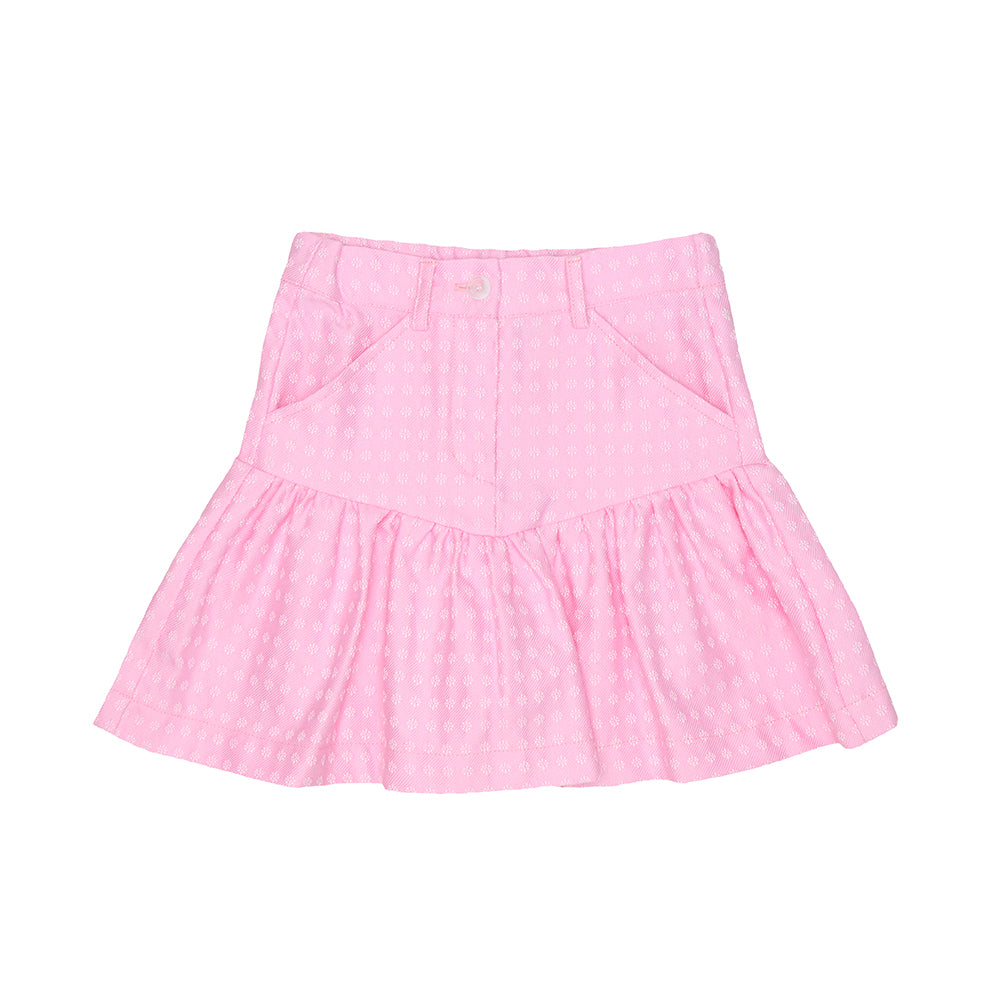 Charlie Skirt Cotton, Pink