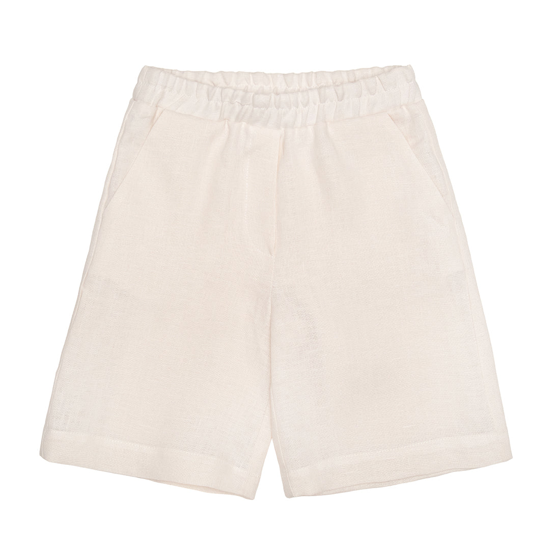 Aria Shorts Linen, Beige