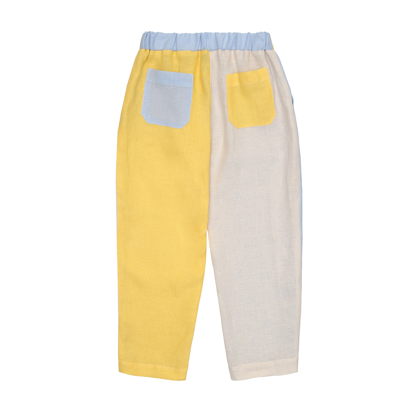 Aria Trousers Linen, Multicolor