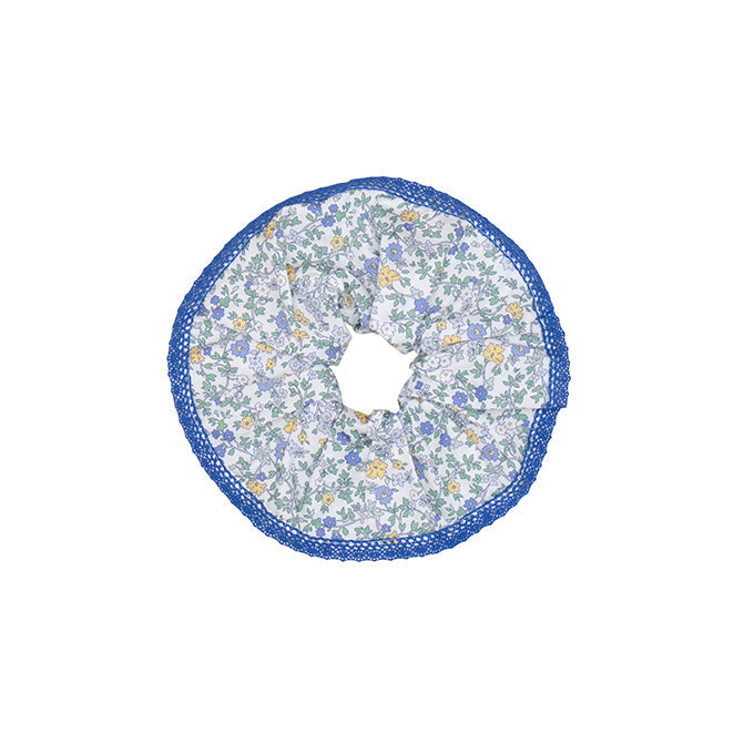 Mia Scrunchie Cotton, Blue