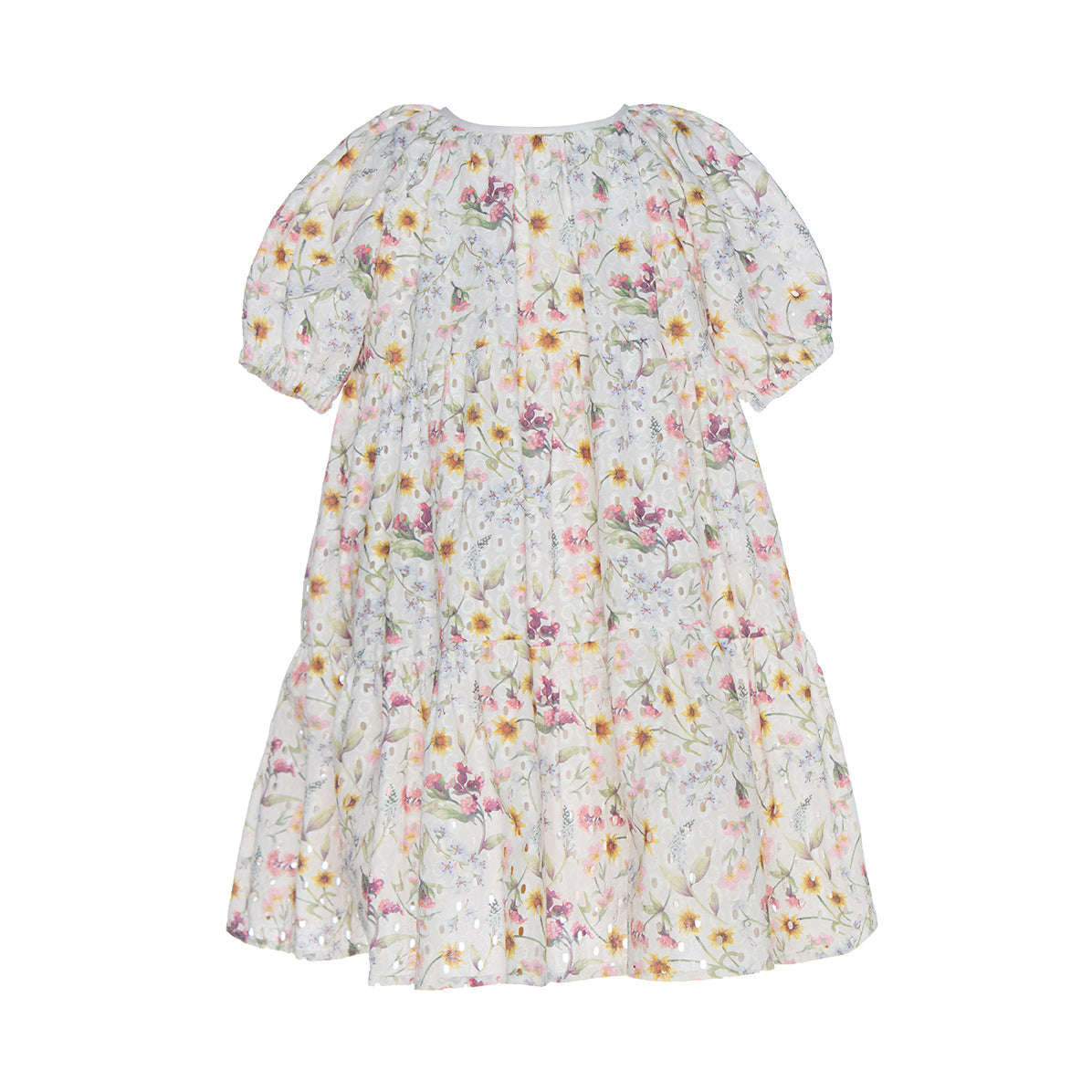 Maya kokvilnas Kleita, Daudzkrāsaina