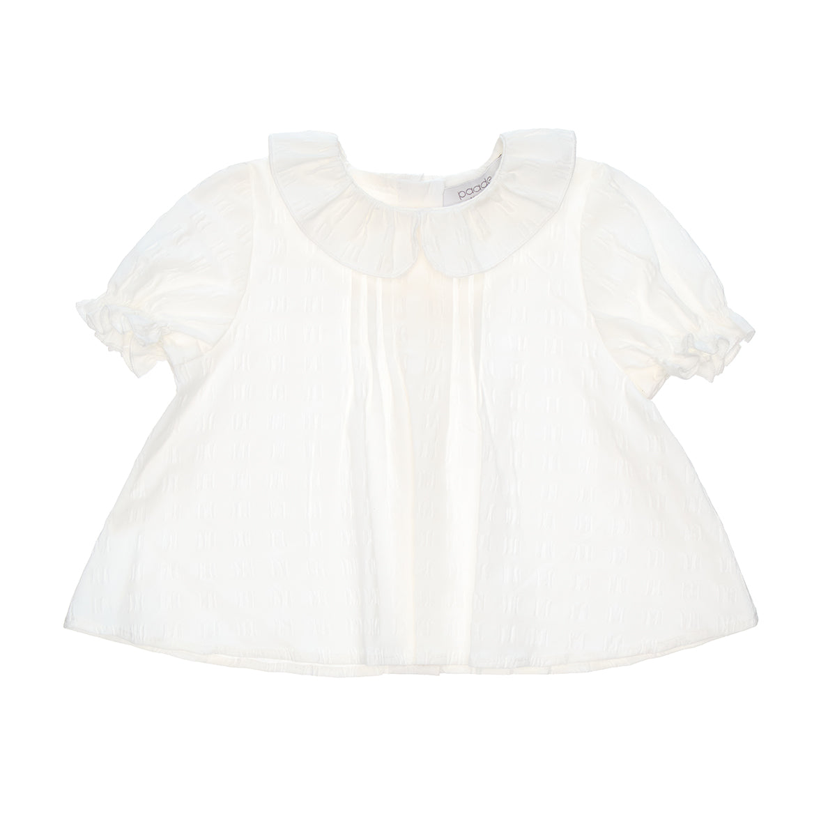 Iris Baby Blouse Cotton, White