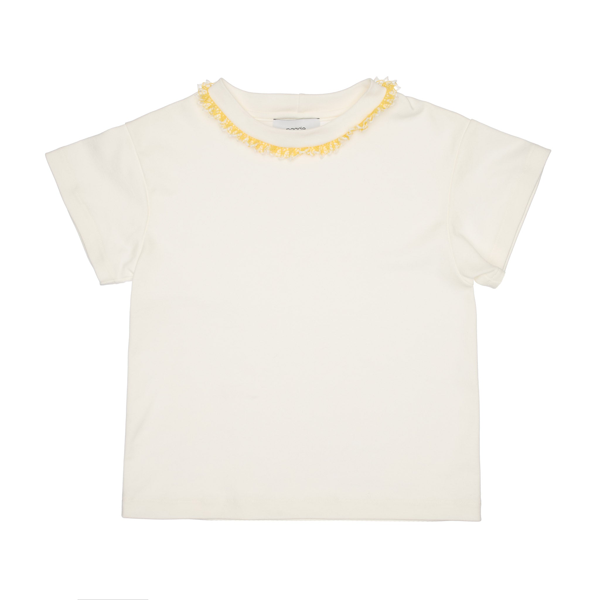Paade Cotton T-Shirt, White