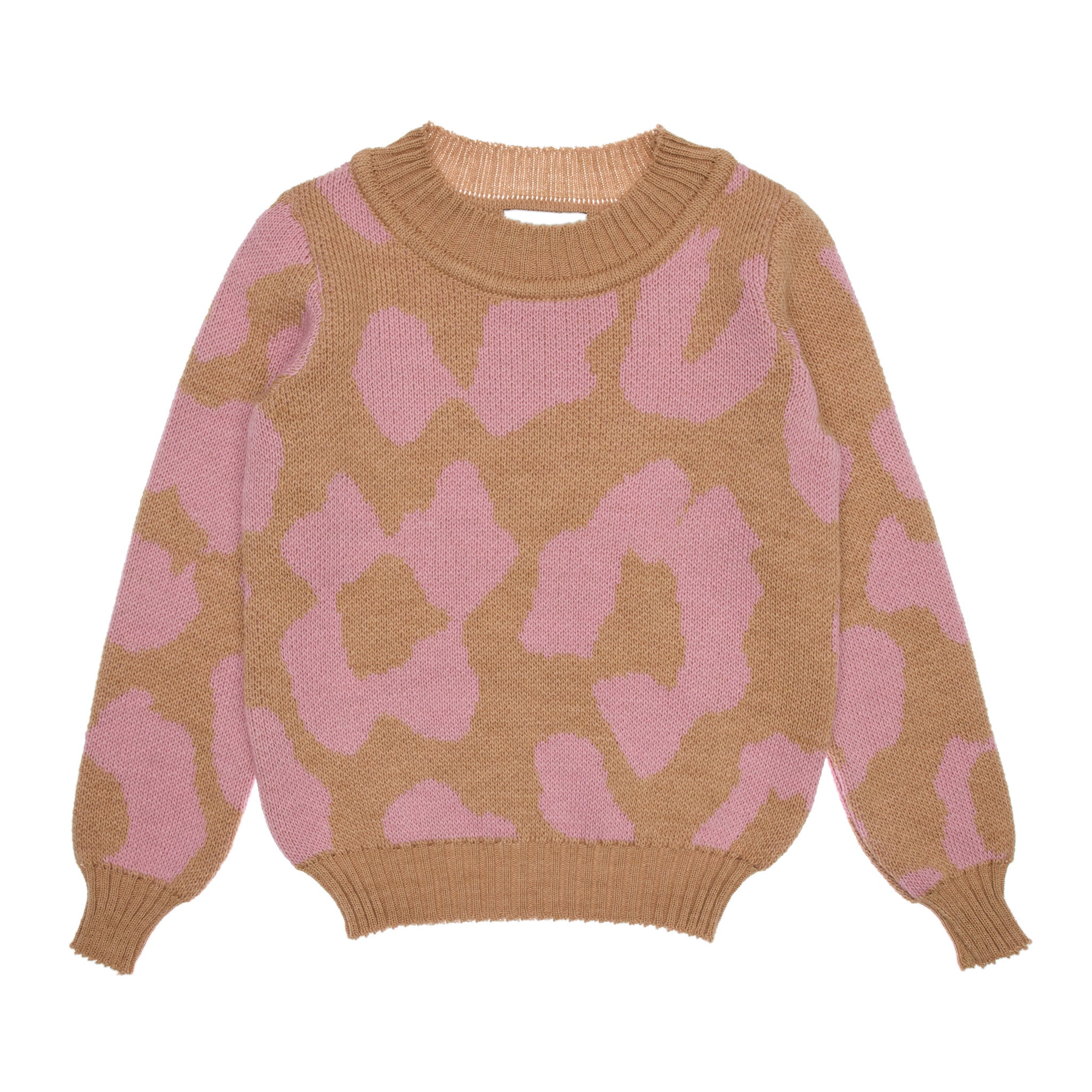 Quinn Wool Sweater, Pink