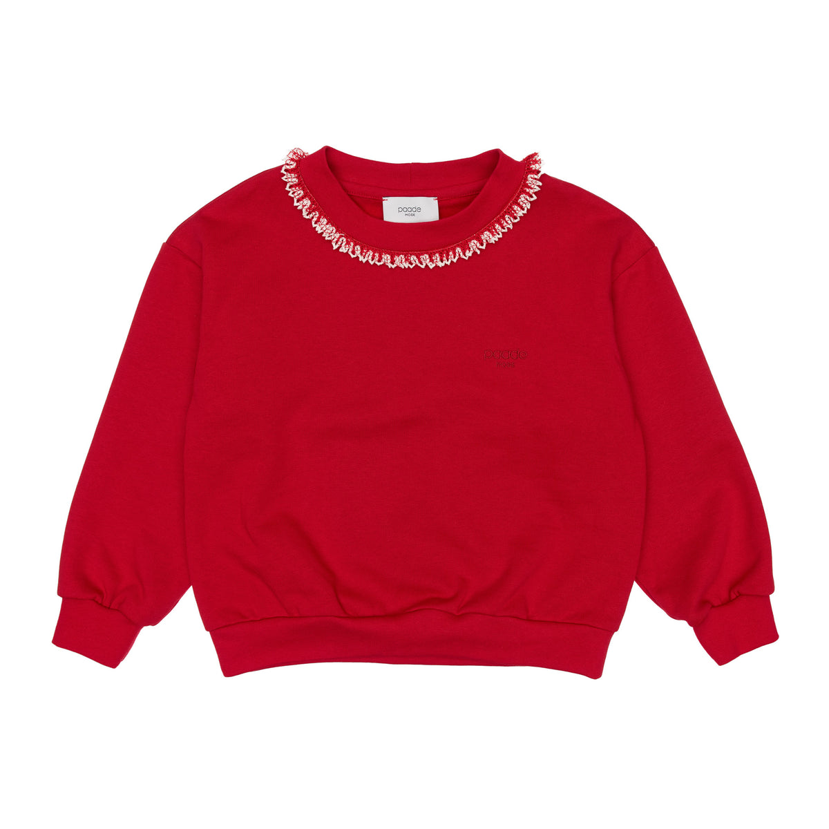 Mason Cotton Sweatshirt, Red