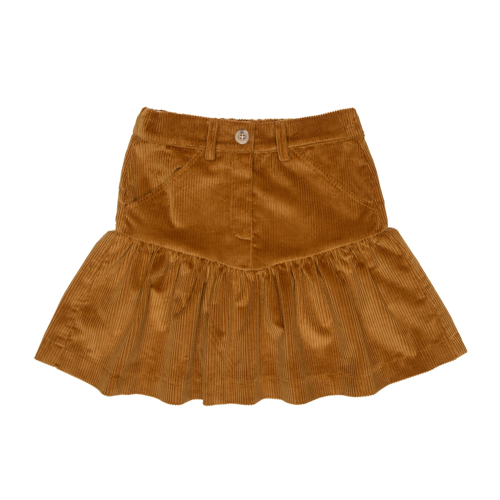 Otis Corduroy Skirt, Caramel