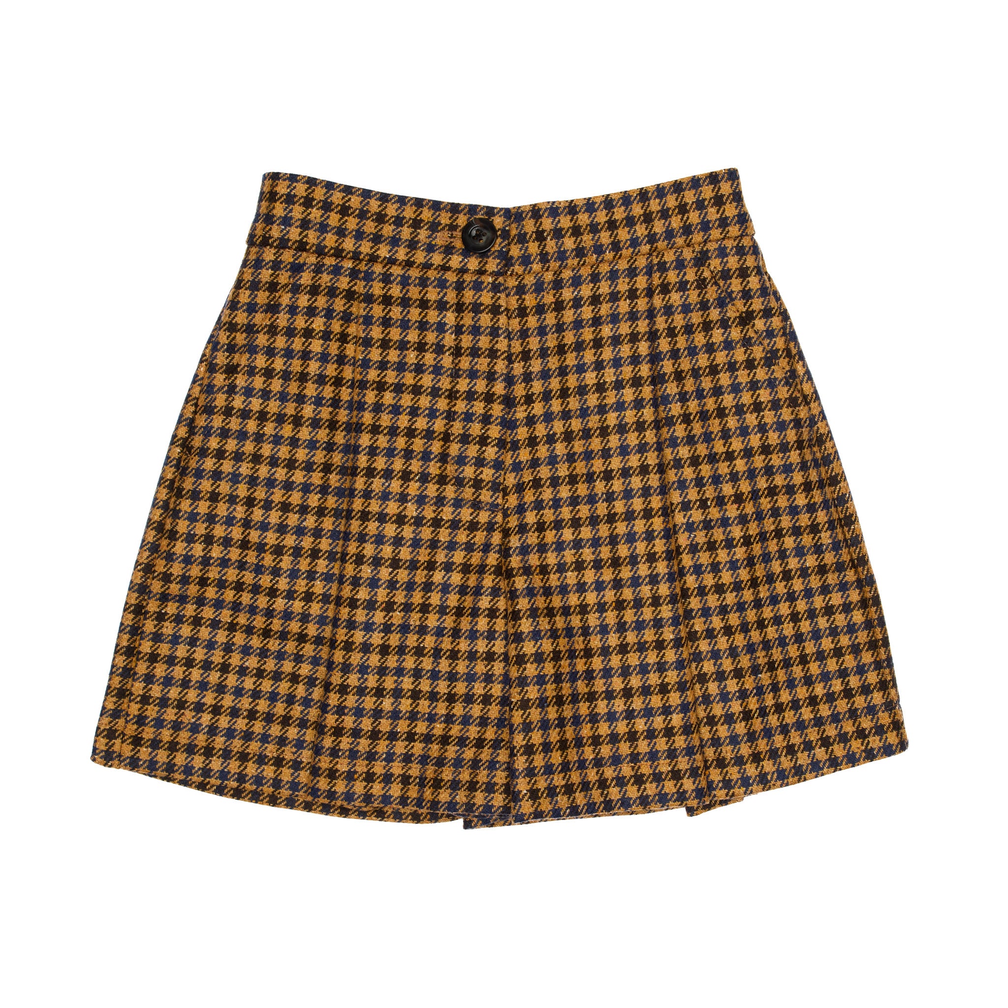Ellis Wool Shorts, Yellow