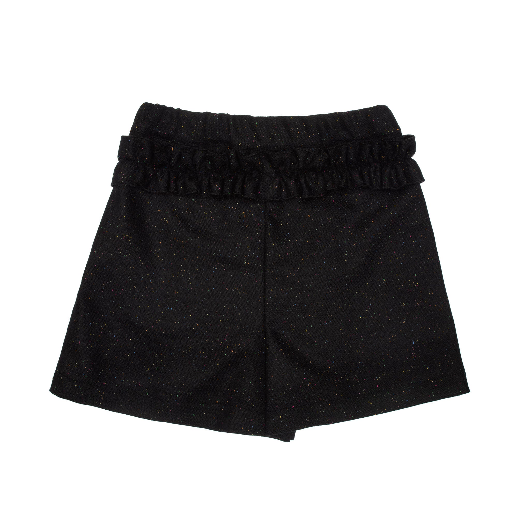 Parker Wool Shorts, Black