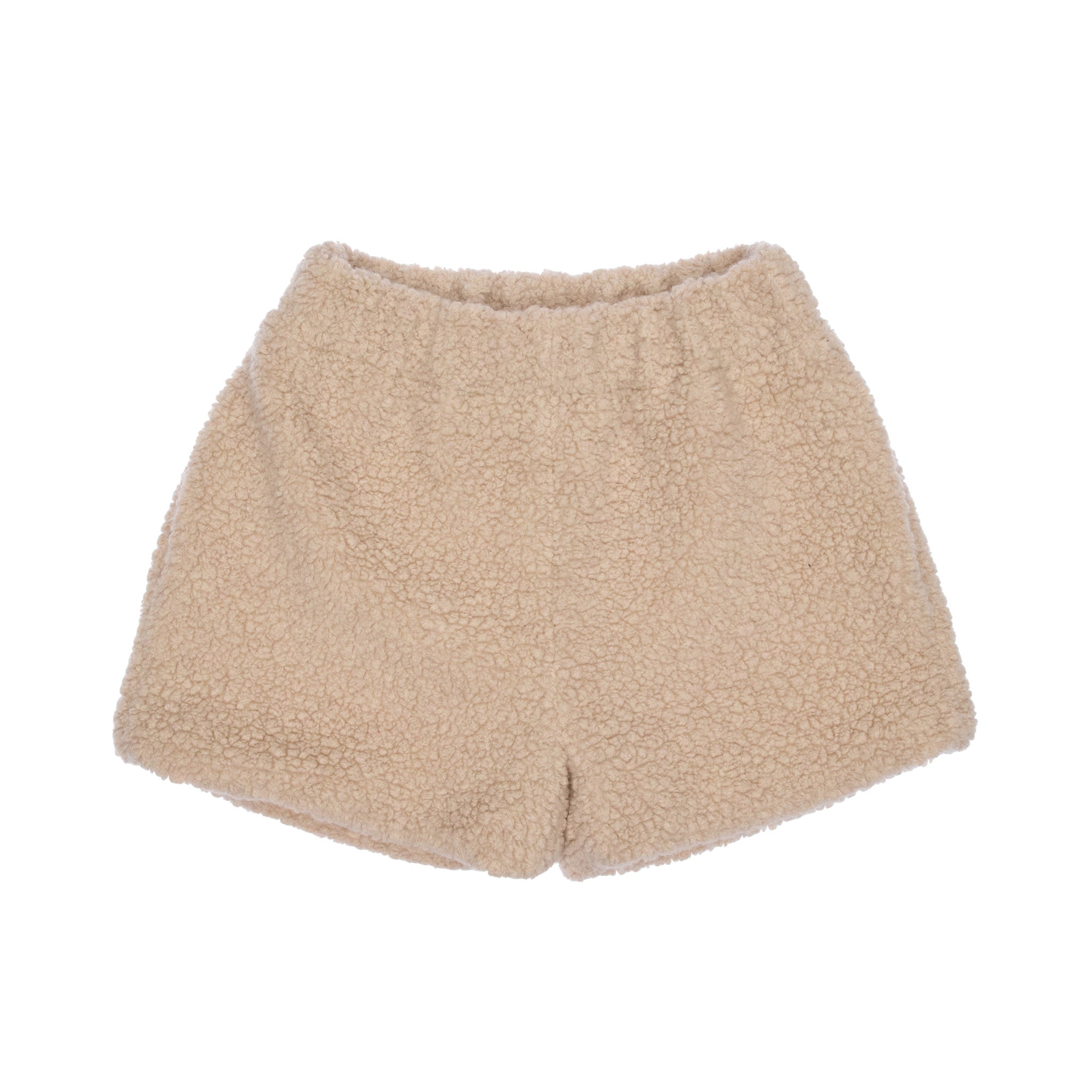 Leo Sherpa Shorts, Grey