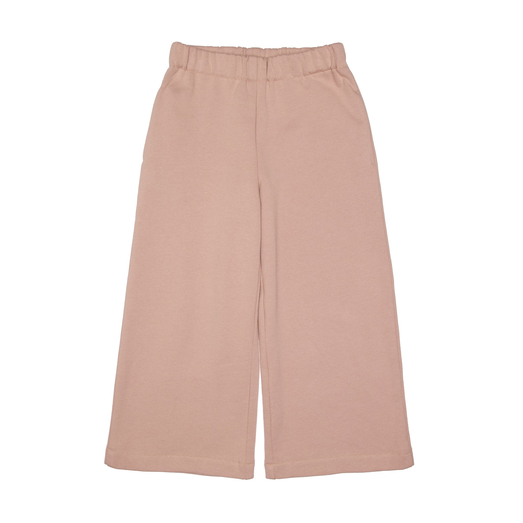 Mason Cotton Wide Leg Joggers, Old Pink