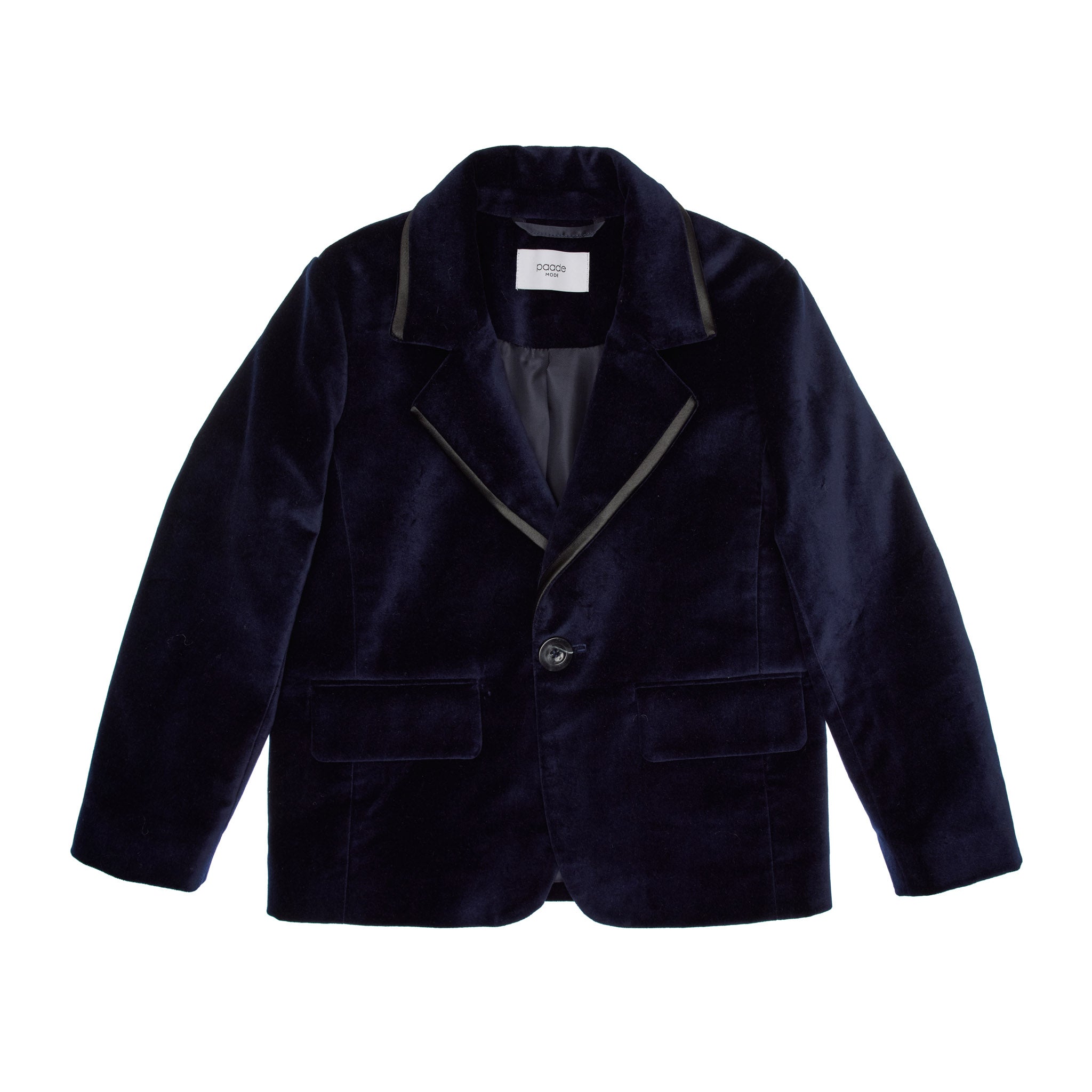 Haven Velvet Jacket, Dark Blue