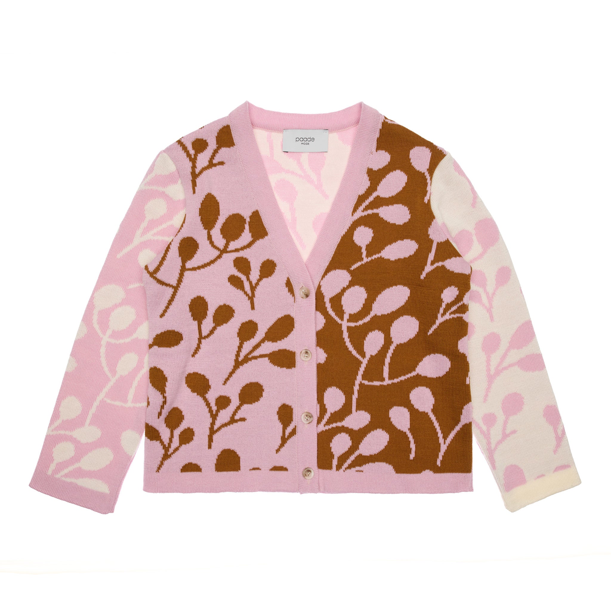 Marion Merino Wool Cardigan, Pink