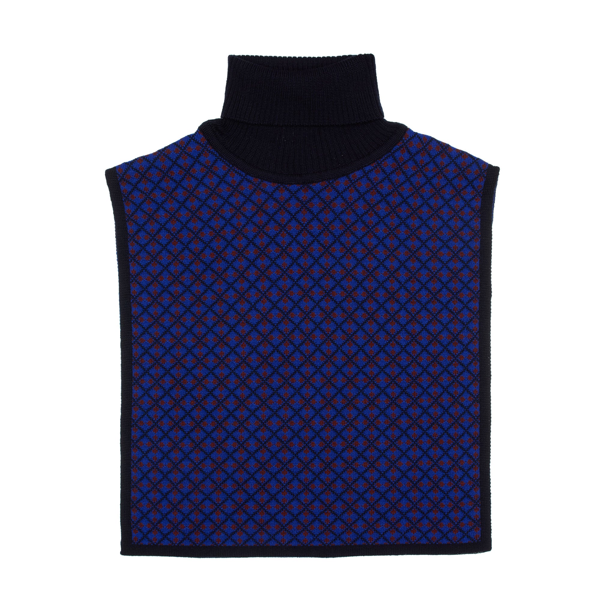 Morgan Merino Wool Roll Neck, Luminous Blue