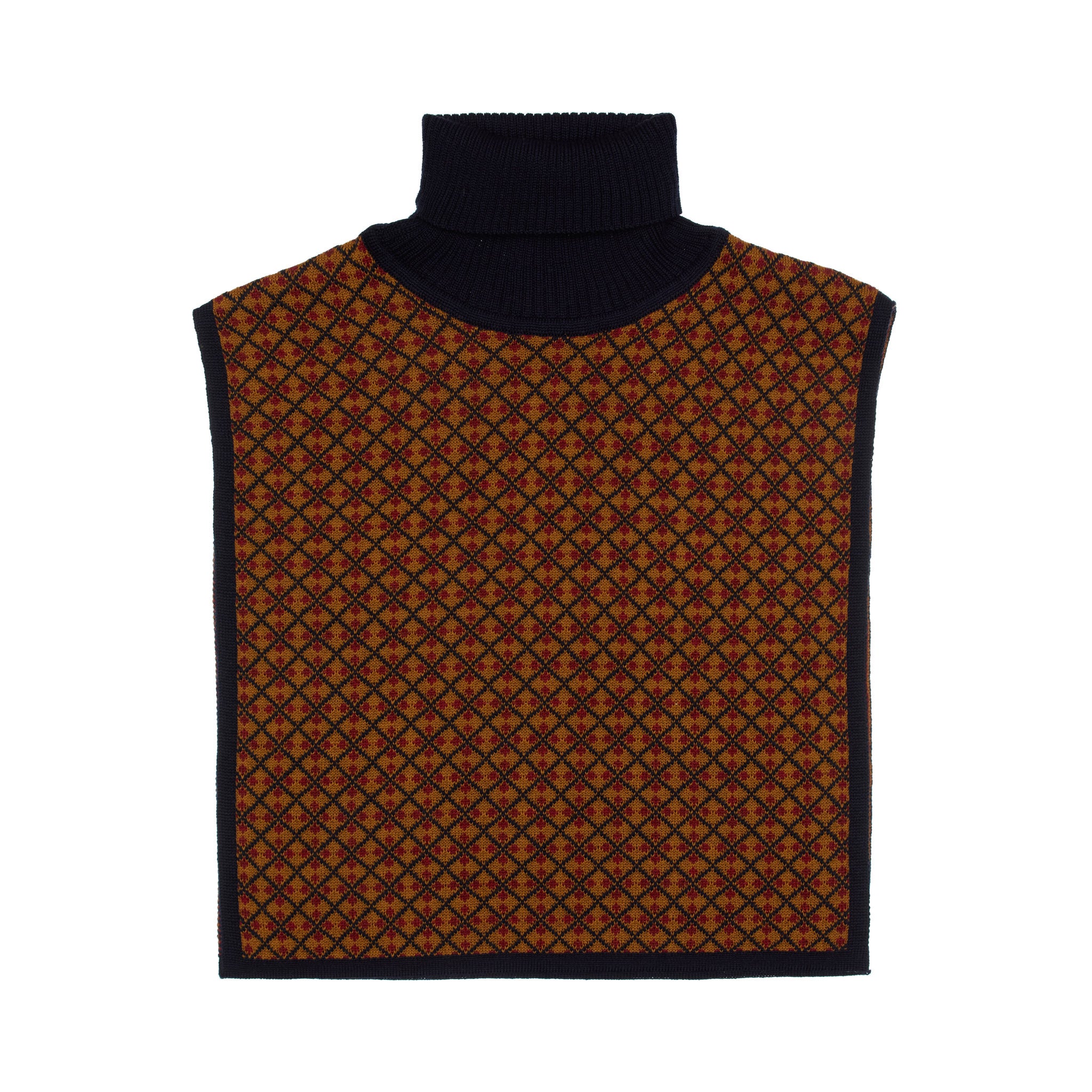 Morgan Merino Wool Roll Neck, Caramel