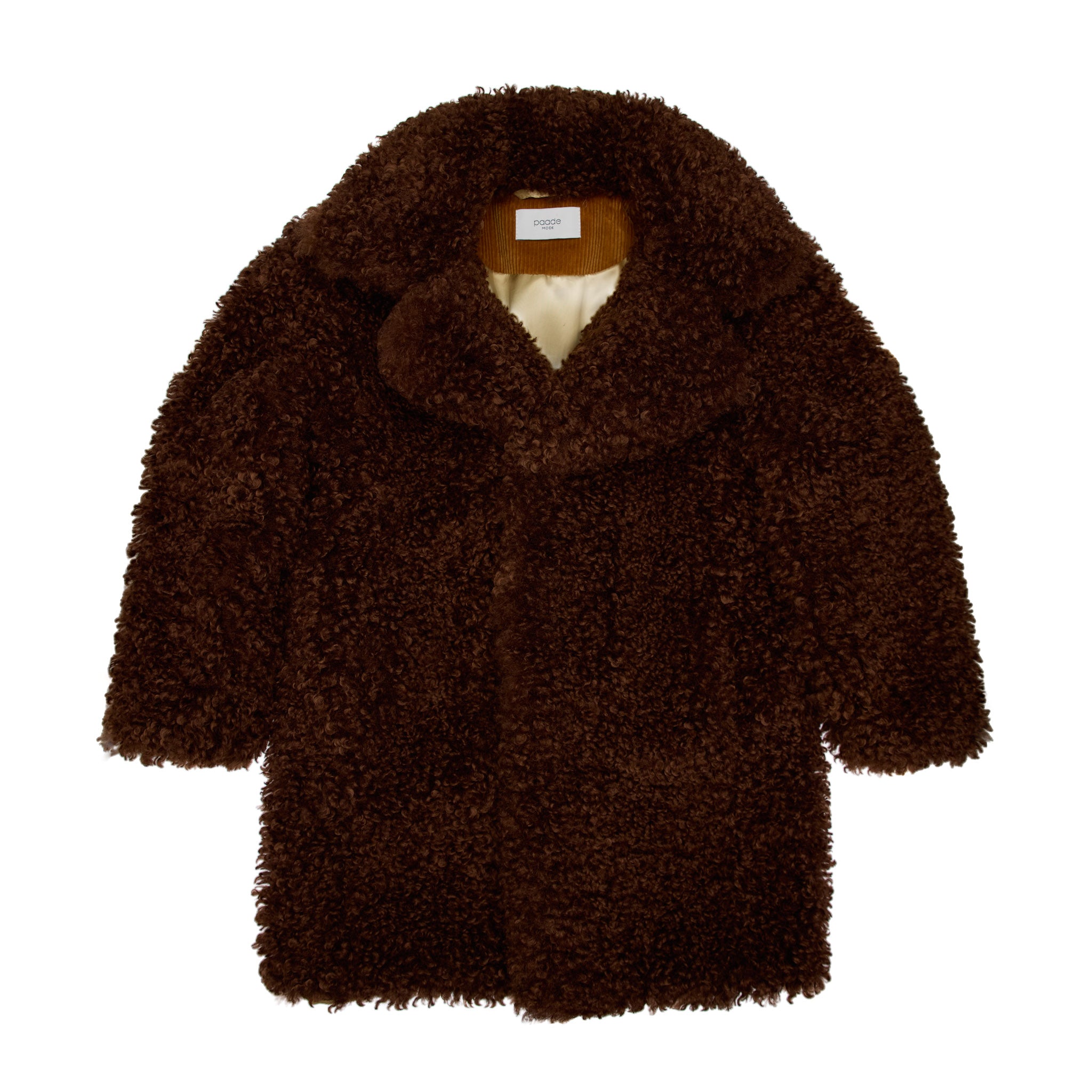 Pooh Faux Fur Coat, Brown