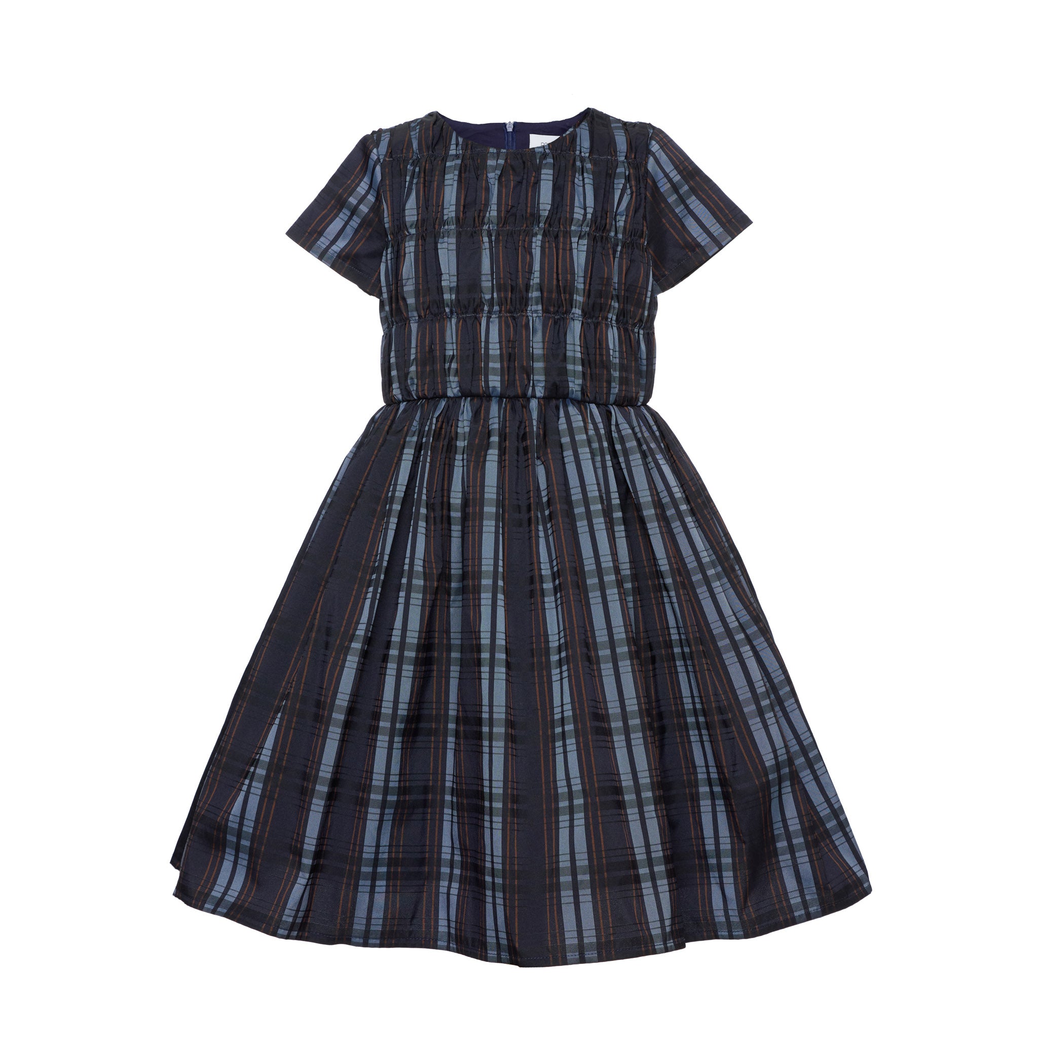 Juliet Tafeta Maxi Dress, Dark Blue