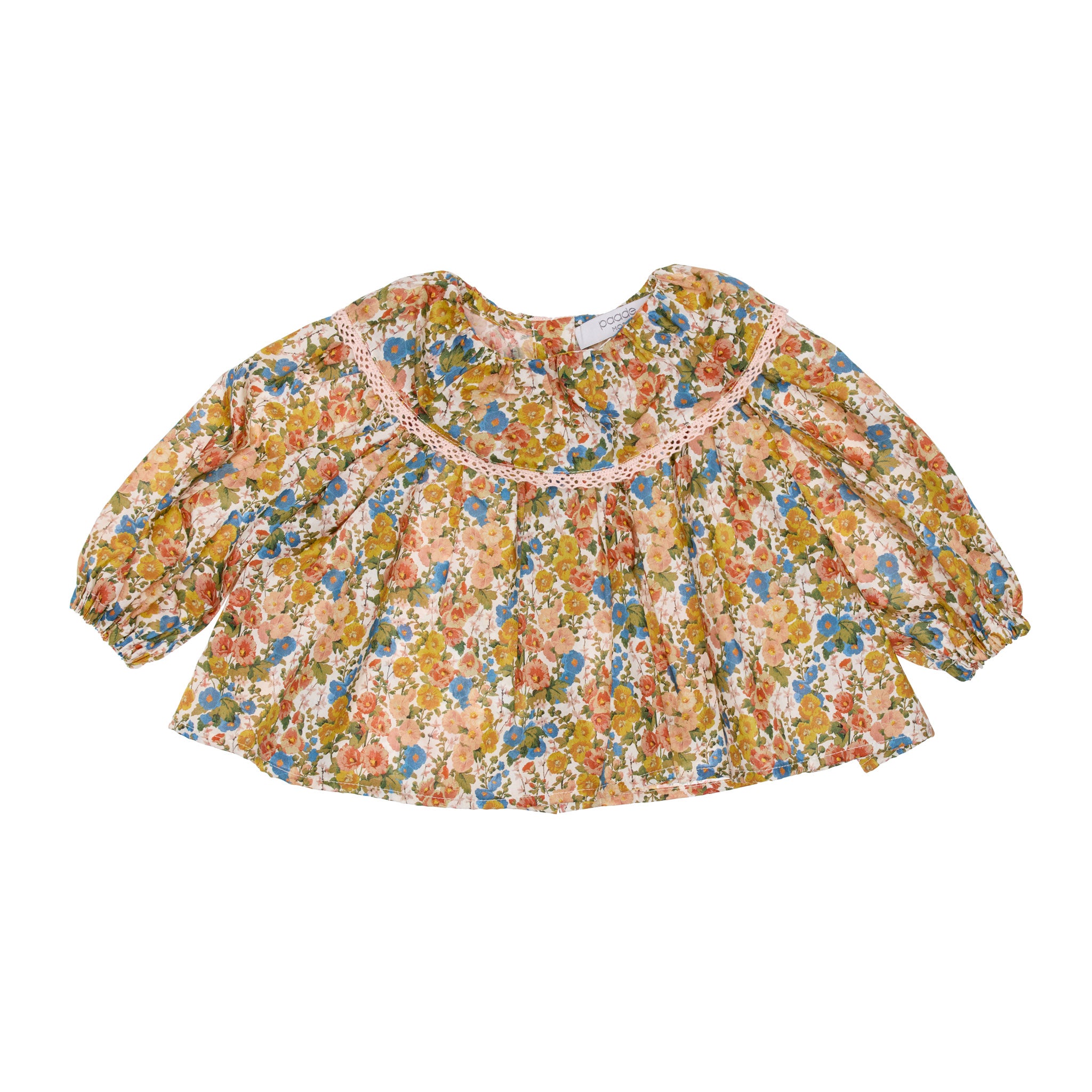 Alice Baby Blouse Cotton, Mustard