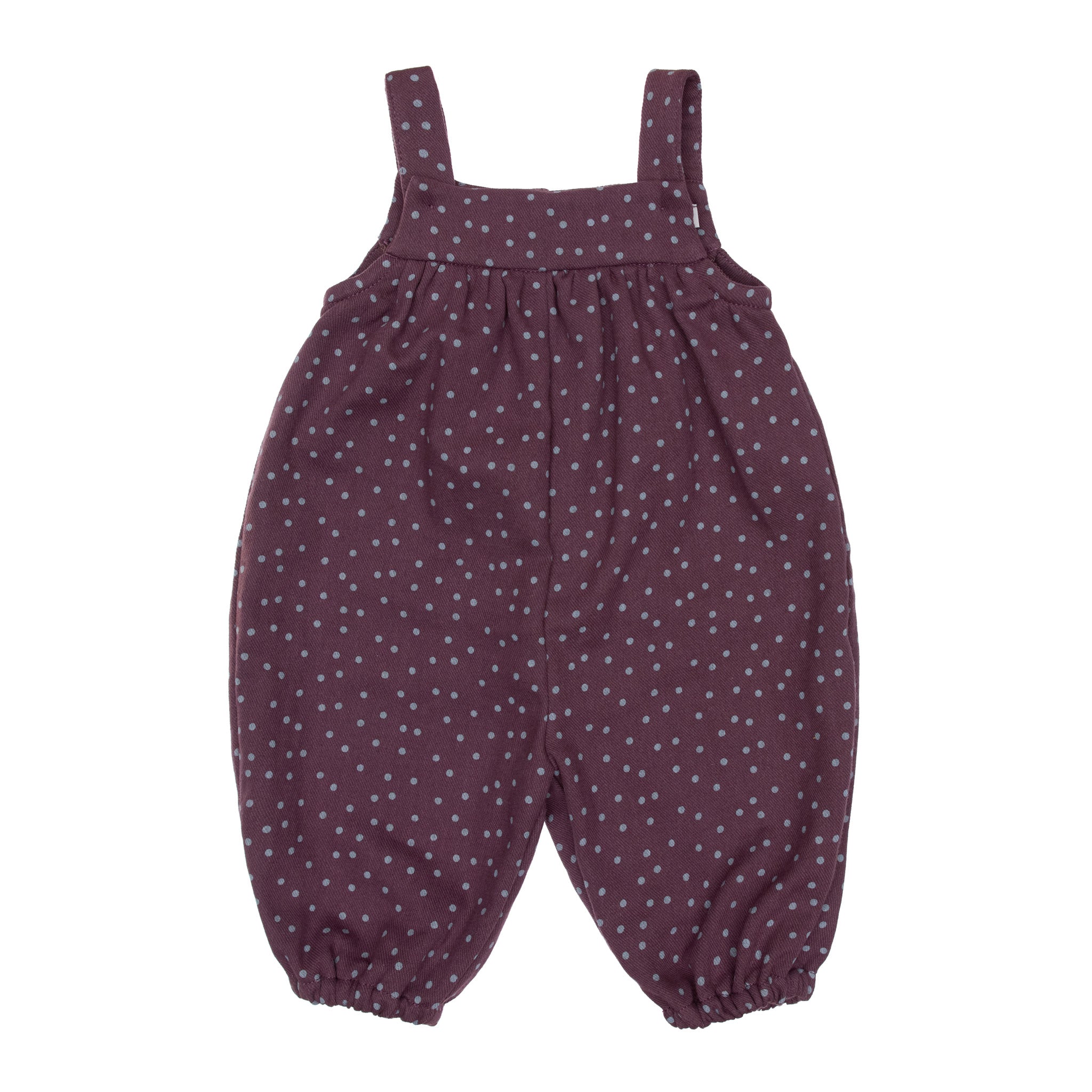 Clover Corduroy Baby Romper, Aubergine