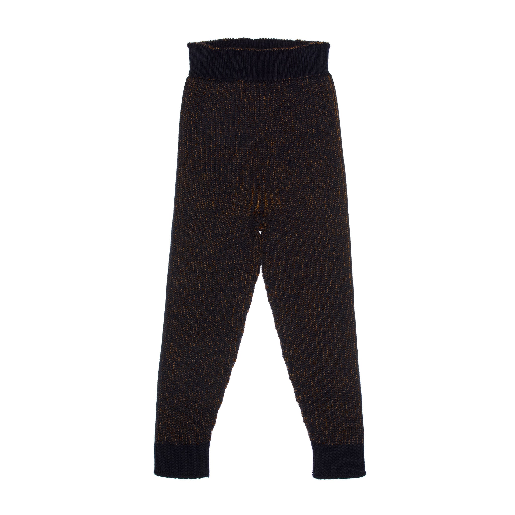 Alex Seamless Merino Wool Baby Leggings, Dark Blue