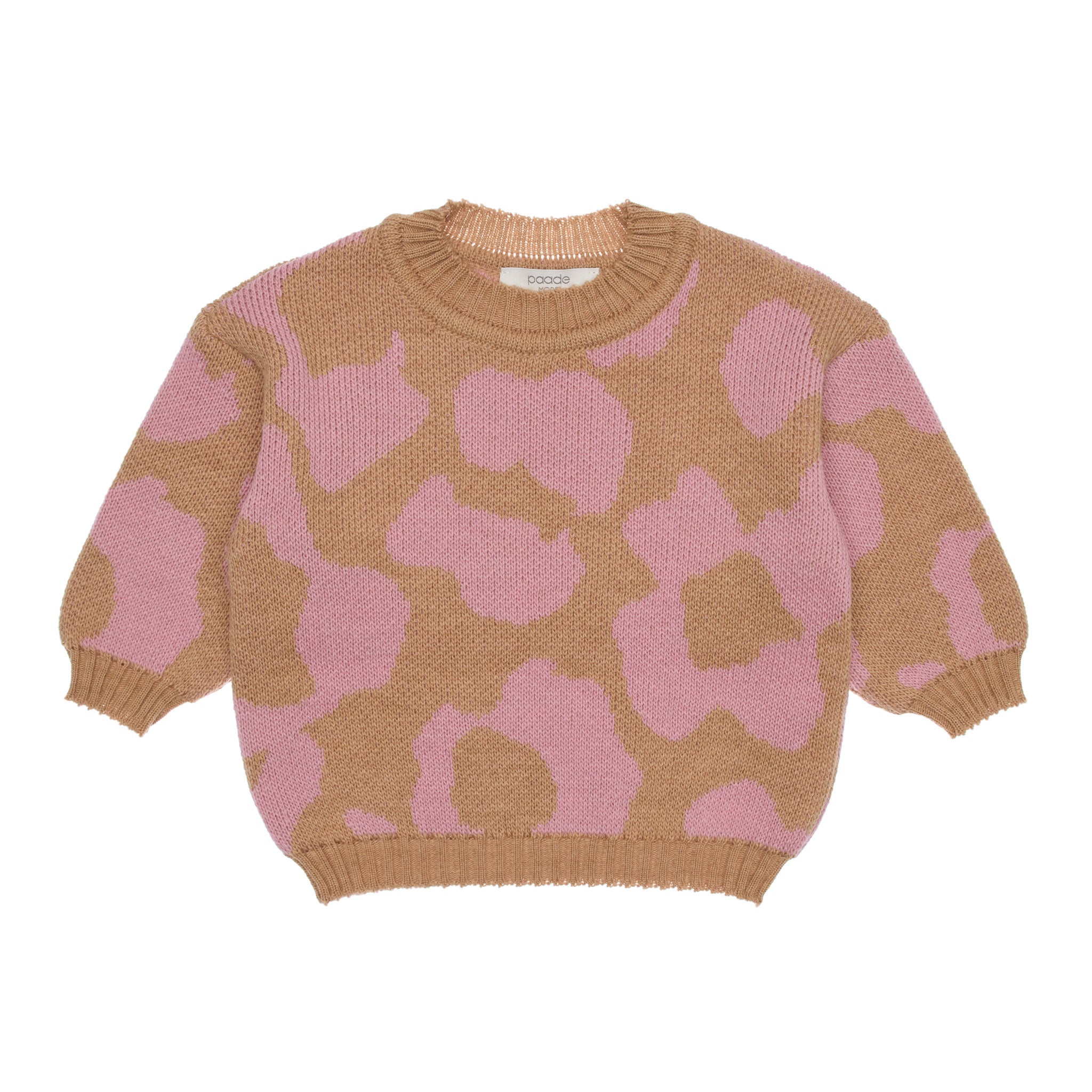 Quinn Wool Baby Sweater, Pink