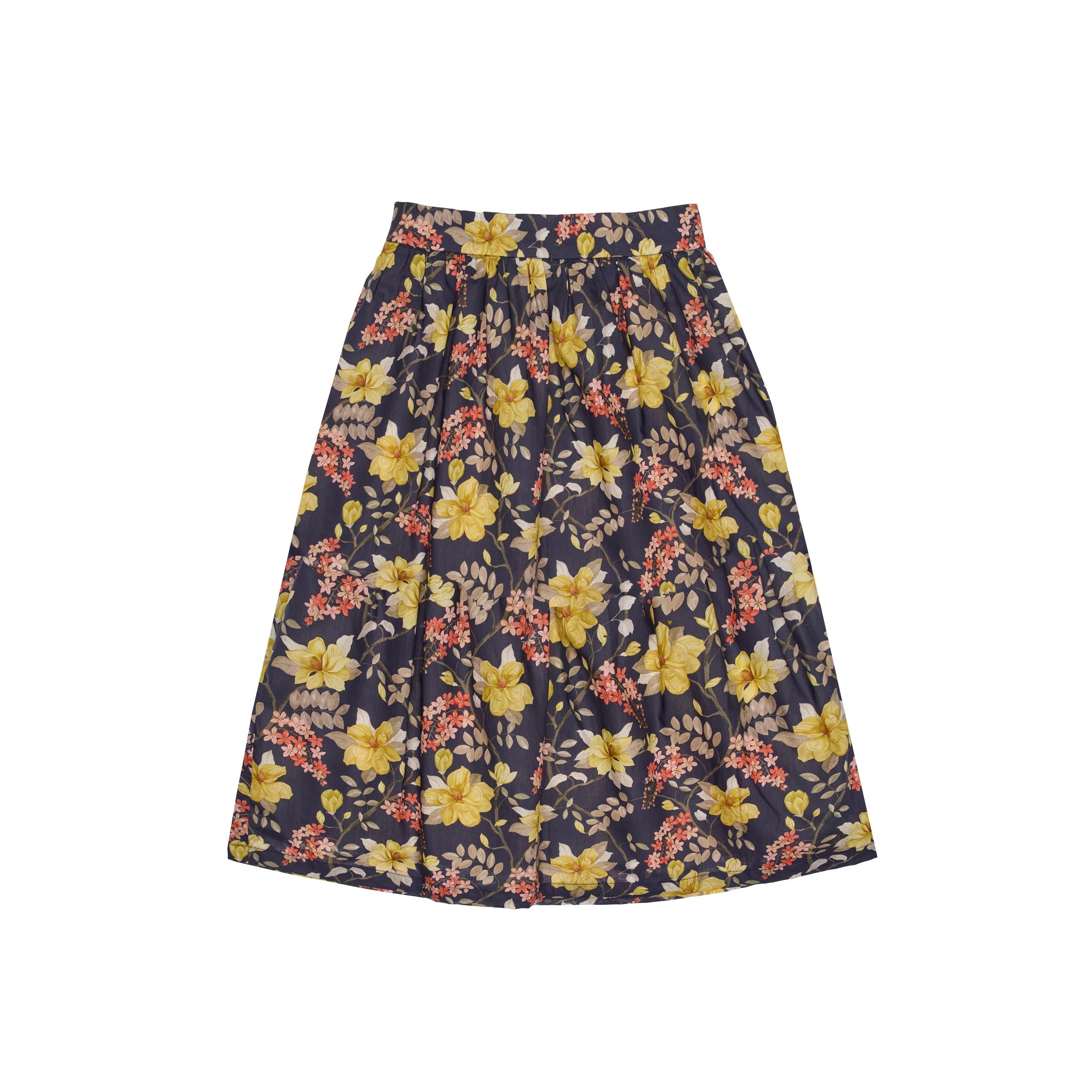 Special Edition Lottie Cotton Skirt Longer Length, Multicolor
