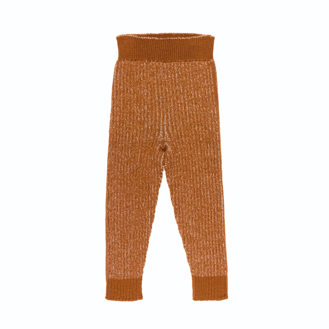 Wool Baby Leggings Bambi, Brown