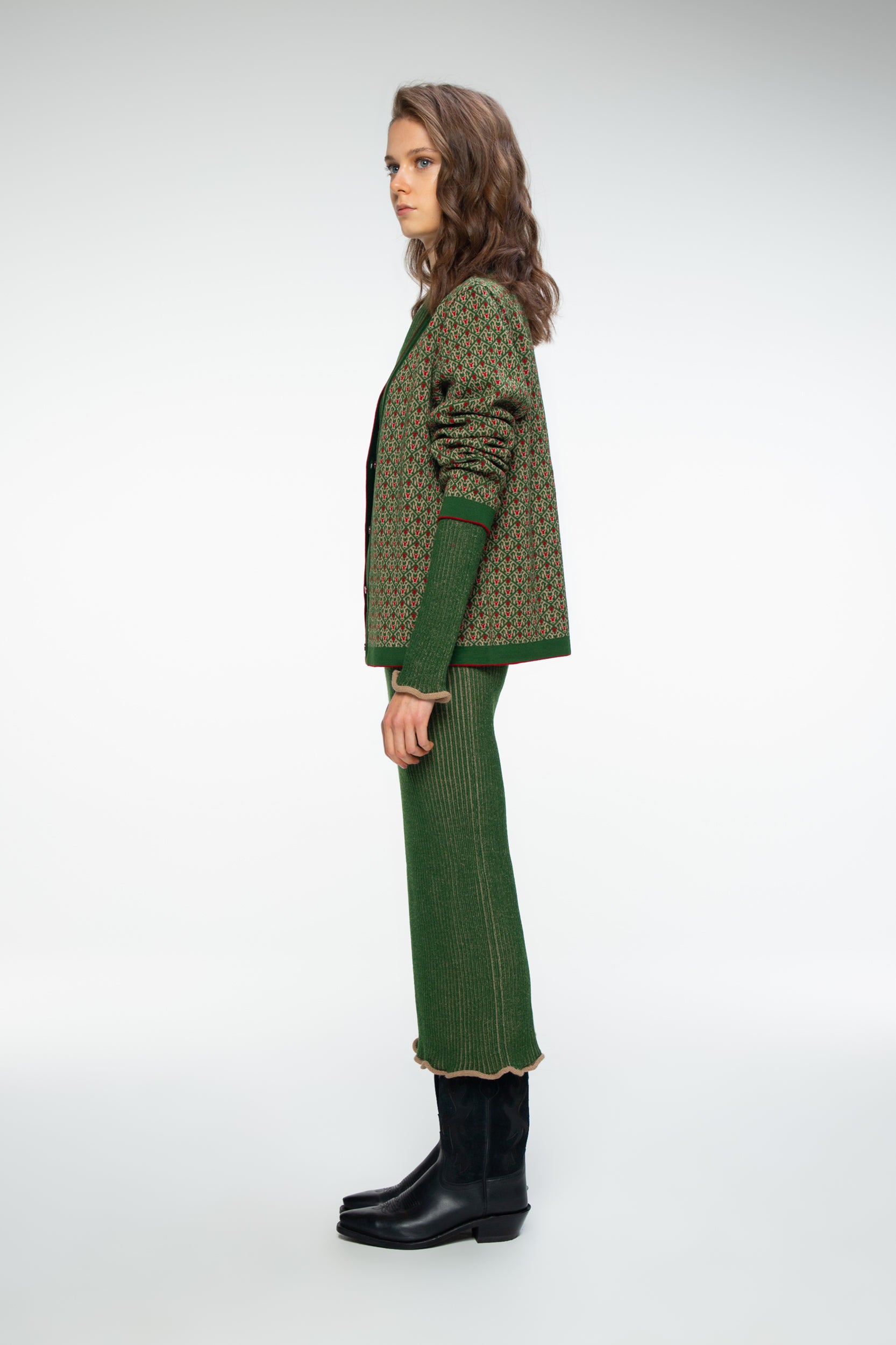 Women's Cardigan Noel, Green