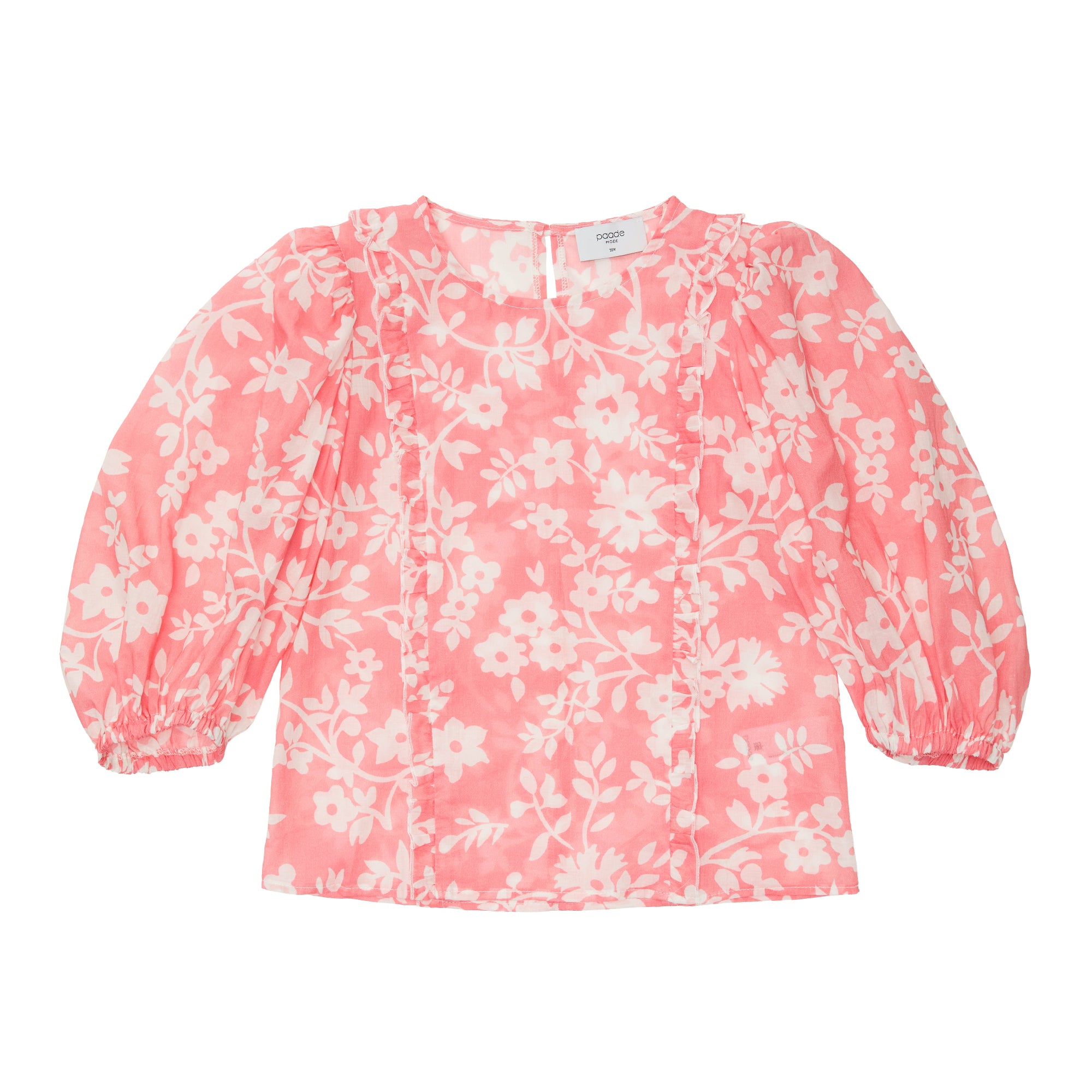 Special Edition Cotton Chiffon Blouse Mimi, Pink