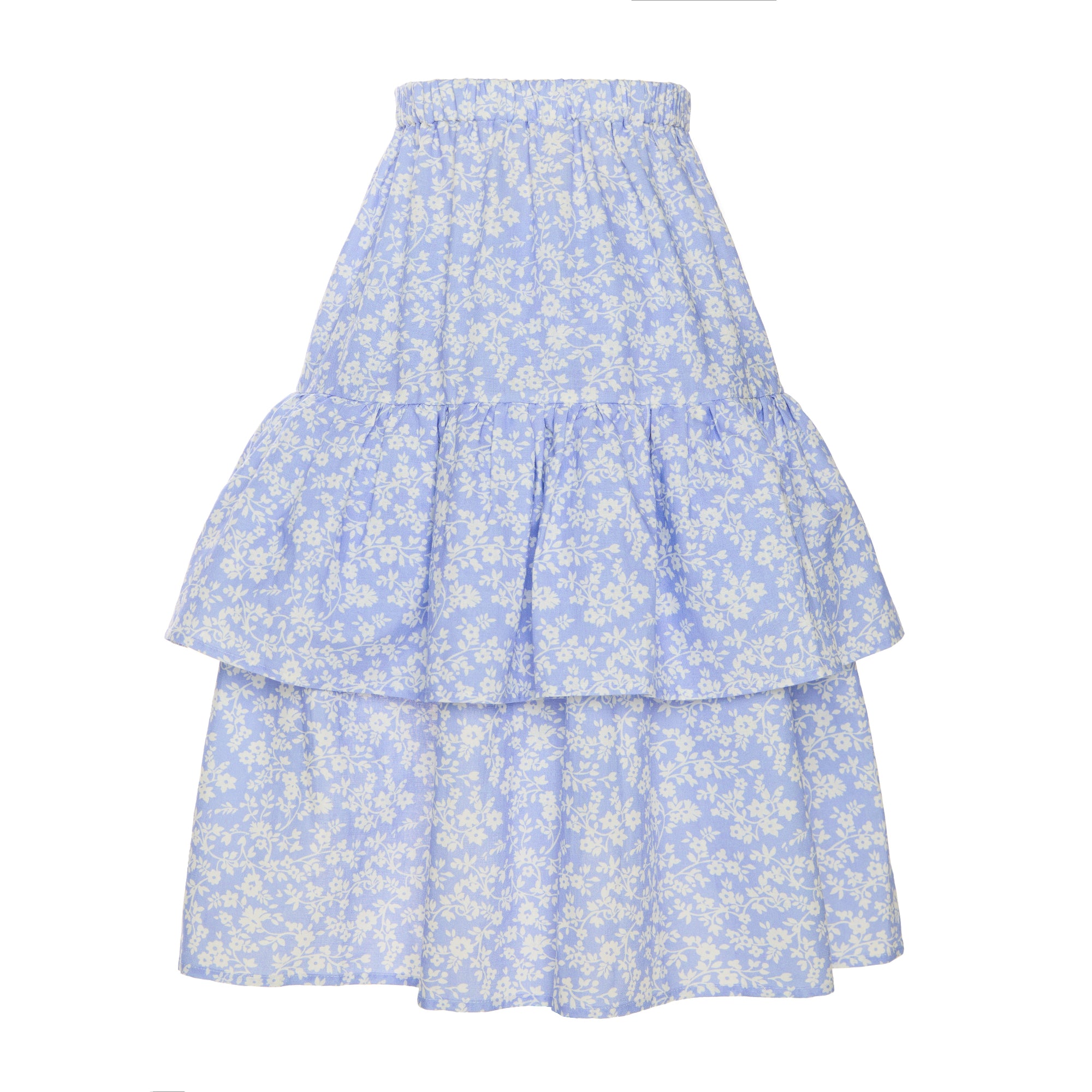 Special Edition Cotton Skirt Cover Knee Mimi, Blue