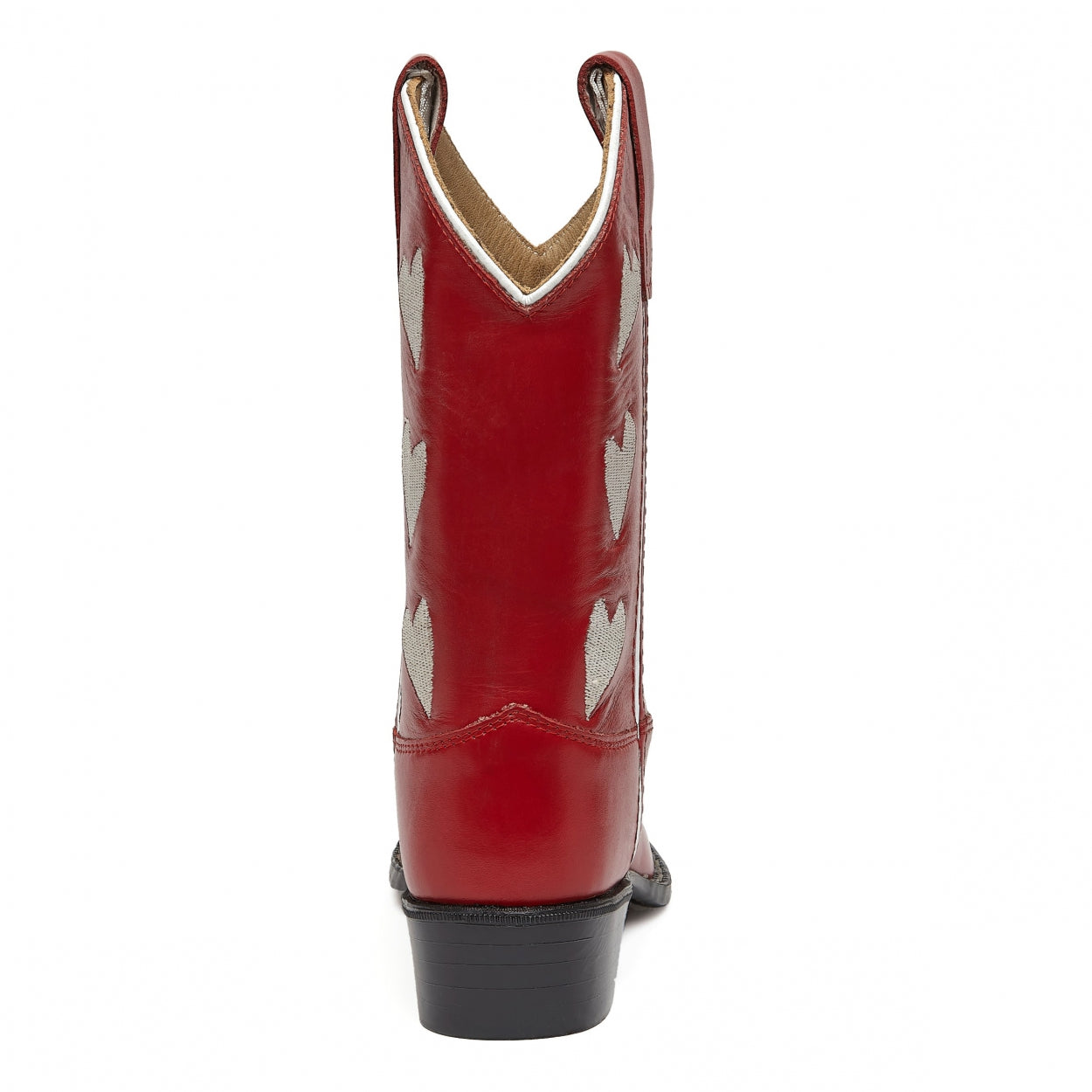 Boots Hearts Red