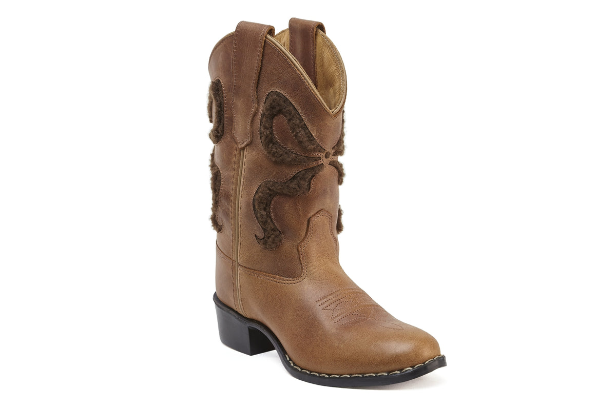 Boots Teddy Bow, Brown