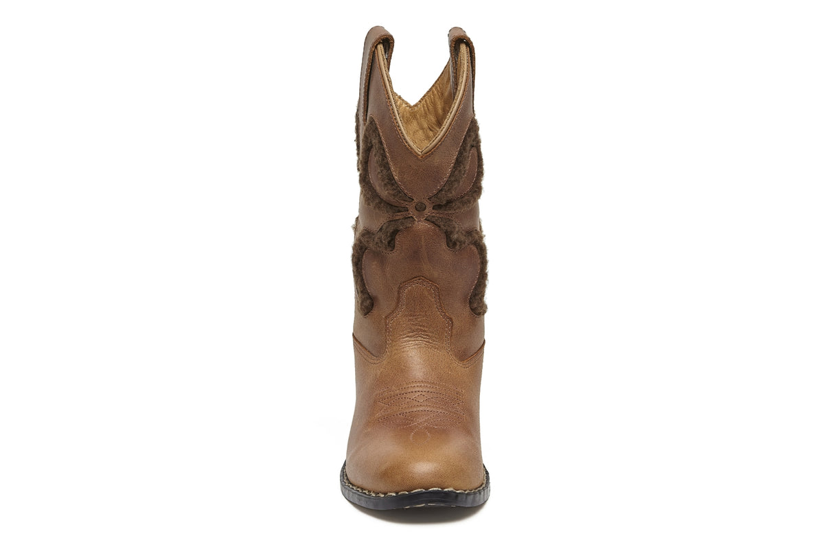 Boots Teddy Bow, Brown