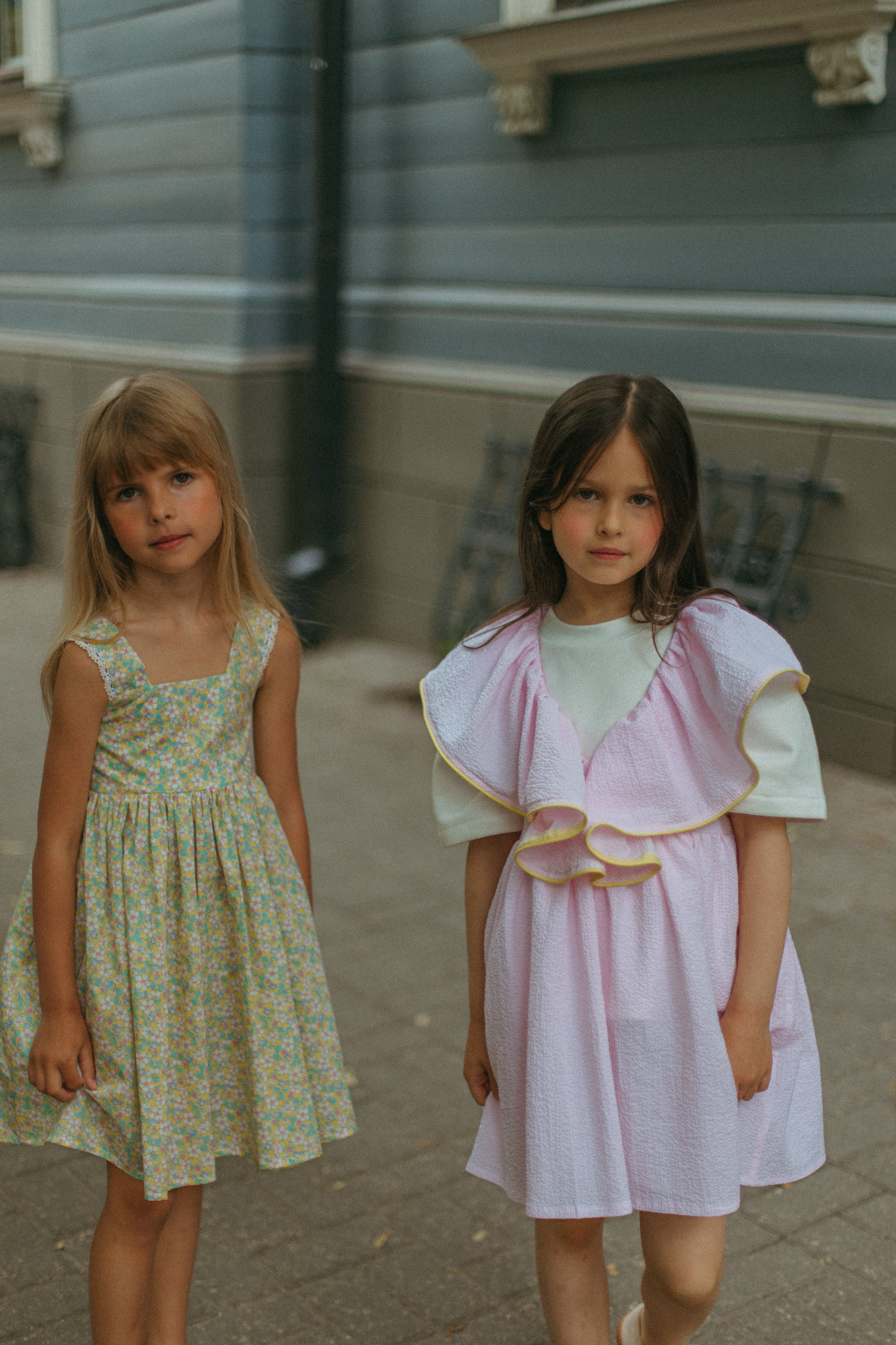 Tuesday Cotton Dress, Blush Pink