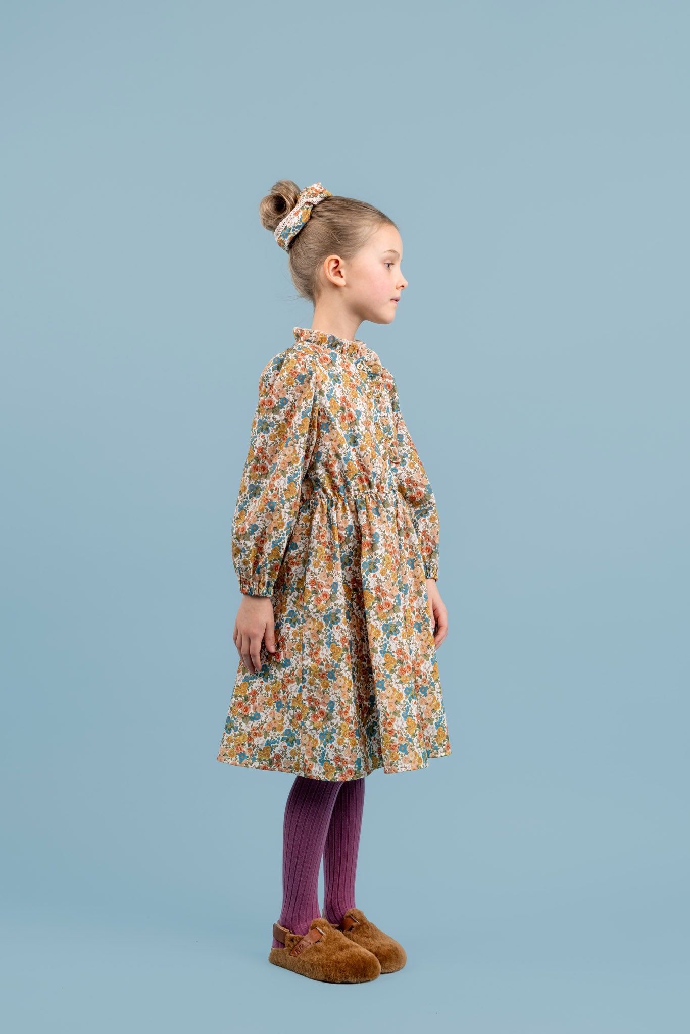 Alice Cotton Shirt Dress, Mustard
