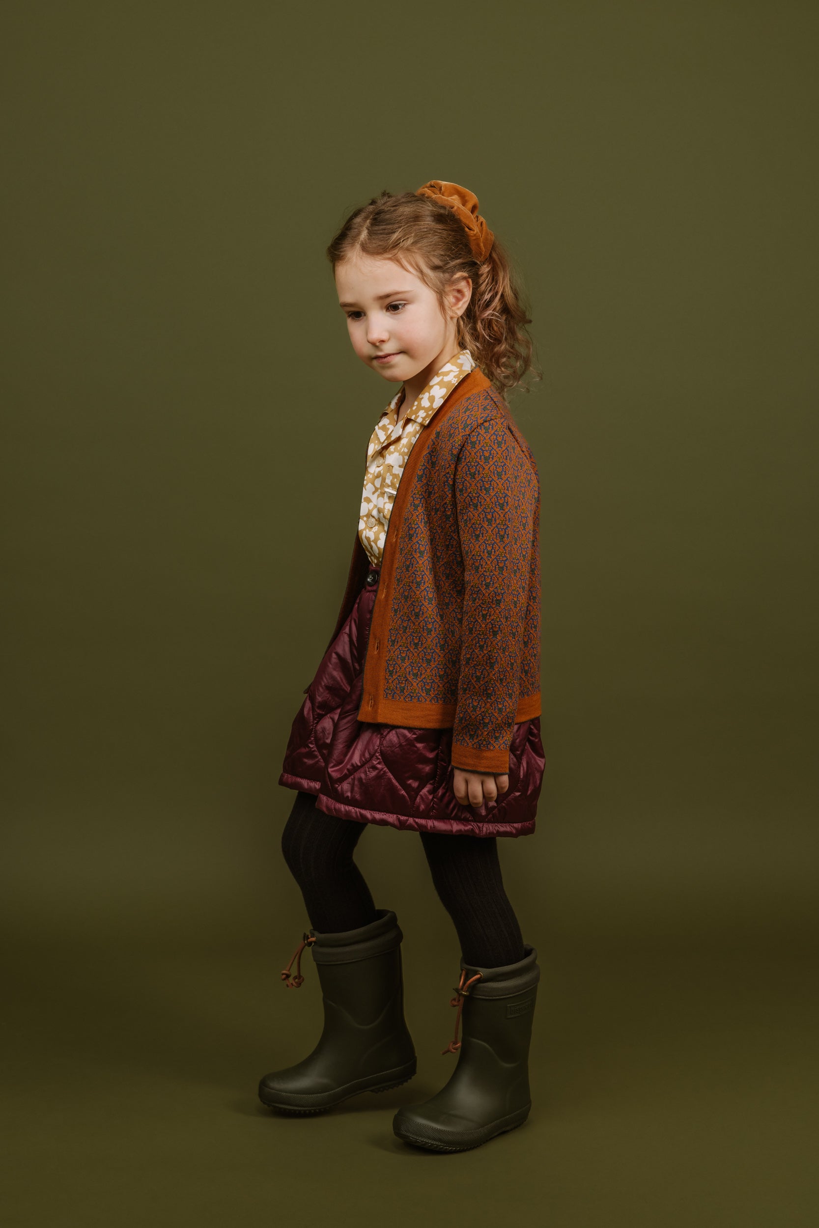 Wool Cardigan Noel, Brown