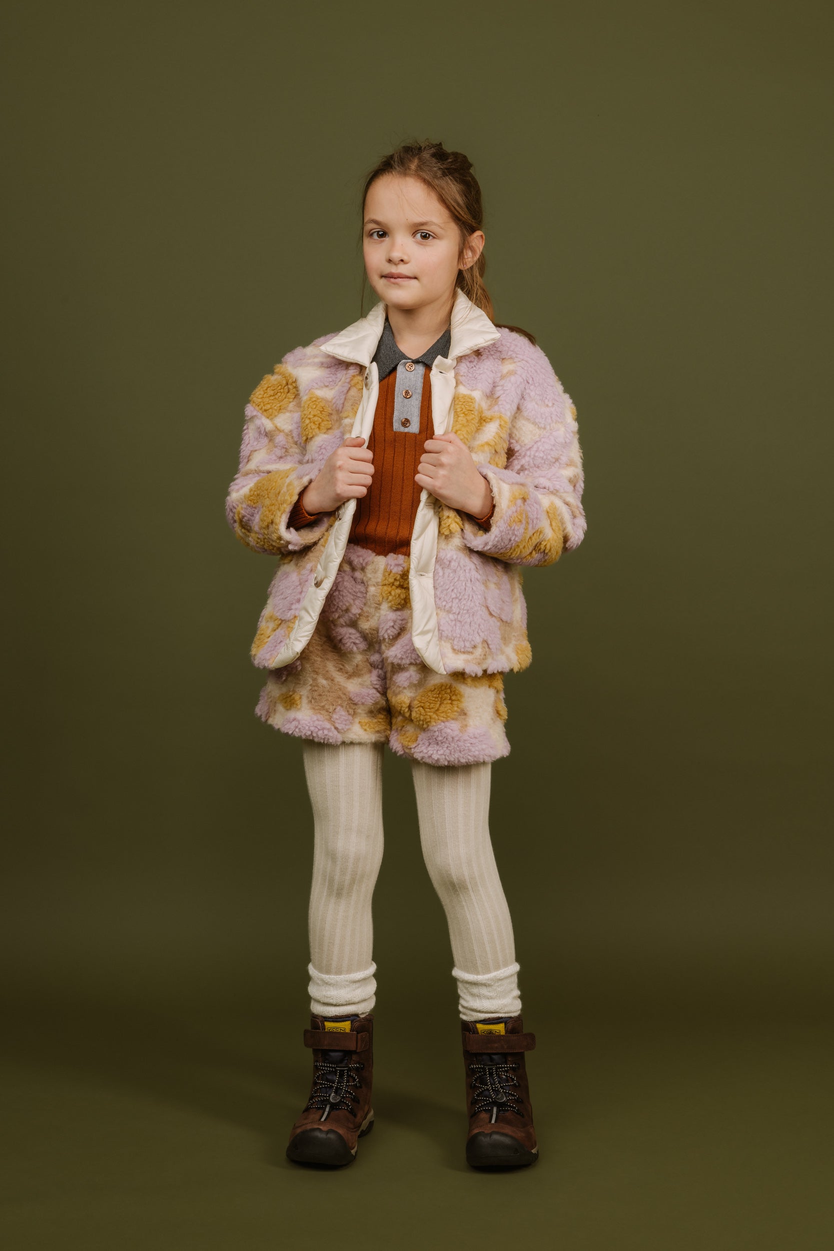 Teddy Jacket Lilla, Violet