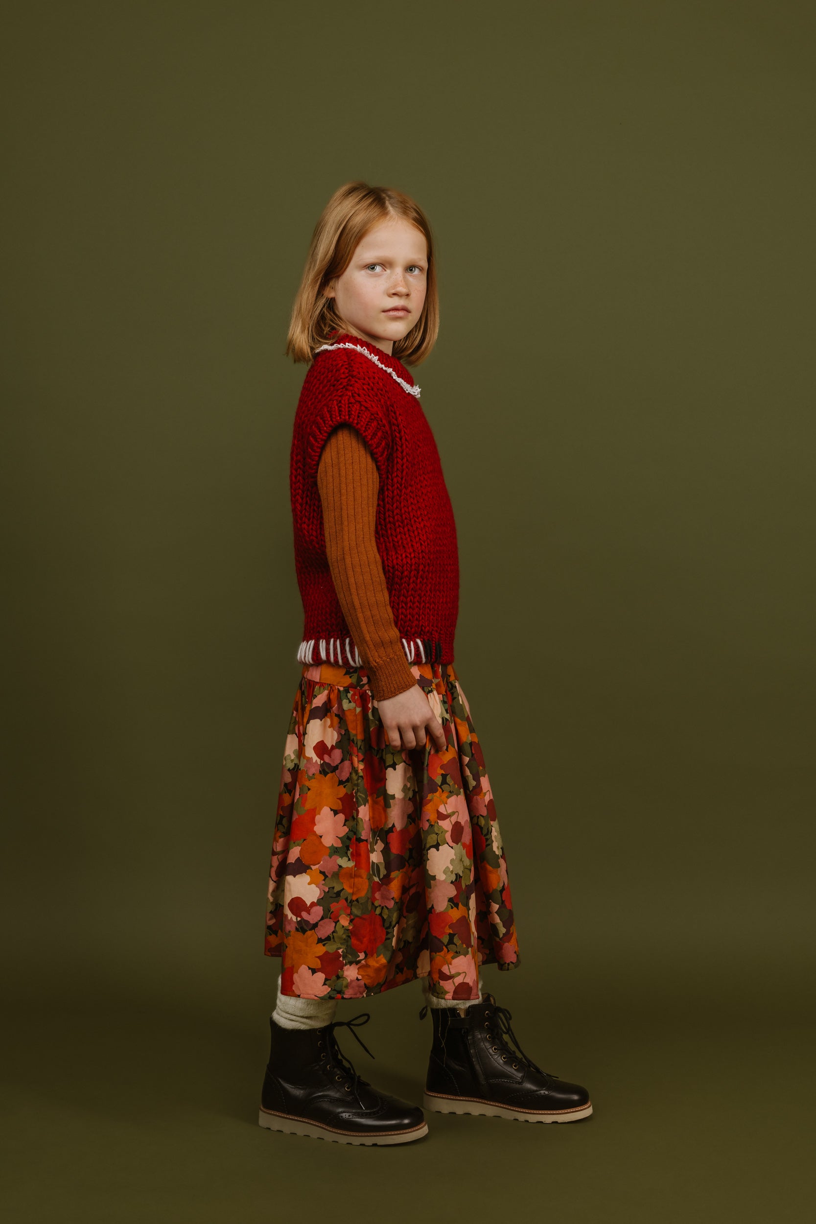 Cotton Skirt Sienna, Multicolor